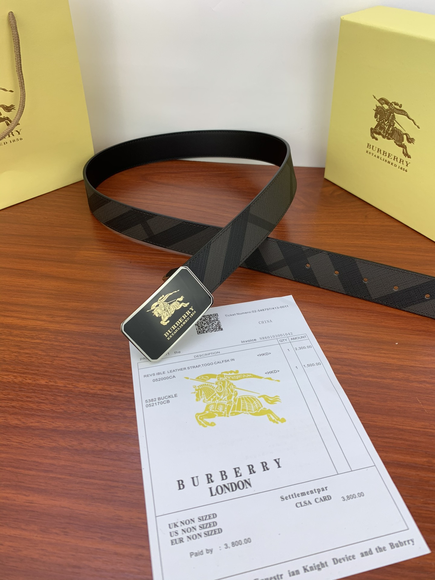 Burberry belt-87