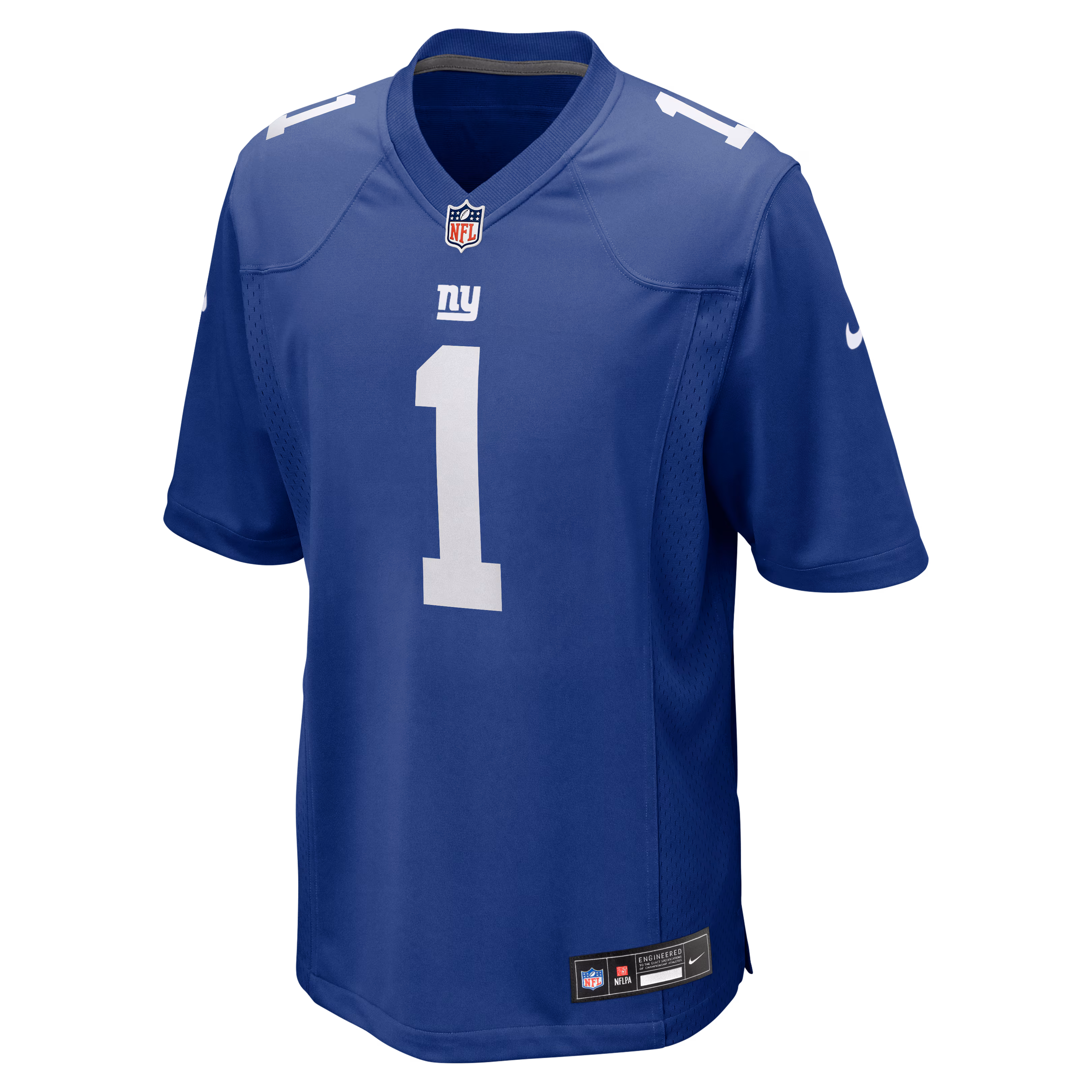 Malik Nabers New York Giants Nike  Player Game Jersey - Royal