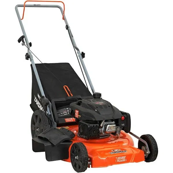 YARDMAX YG1650 - 21 3-in-1 Gas-Powered Push Mower 170cc