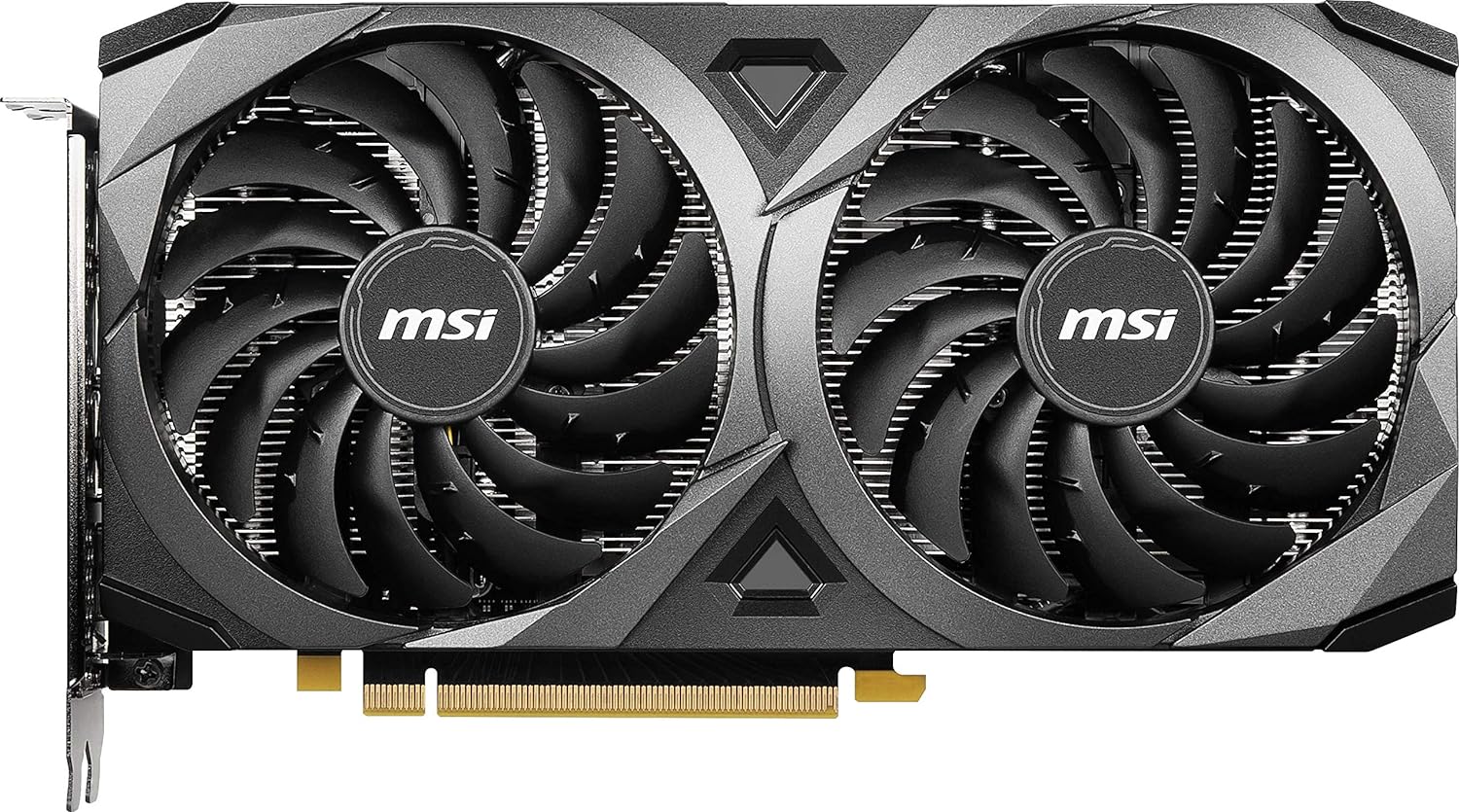MSI Gaming GeForce RTX 3060 Ti LHR 8GB GDRR6 256-Bit HDMI/DP Nvlink Torx Fan 3 Ampere Architecture OC Graphics Card (RTX 3060 Ti Ventus 2X 8G OCV1 LHR) (Renewed)