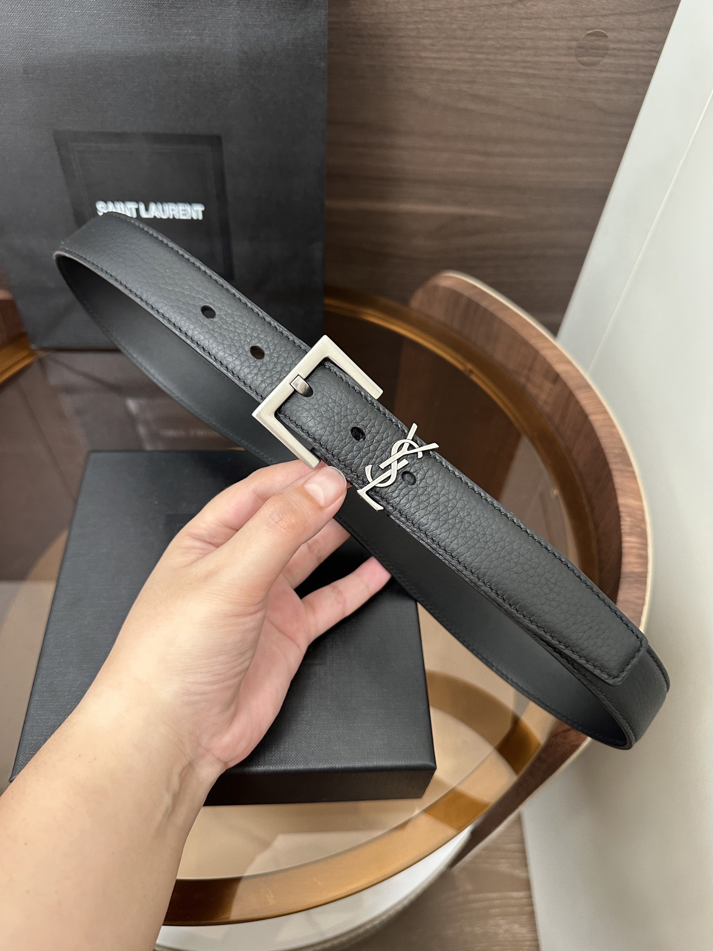 YSL belt-125