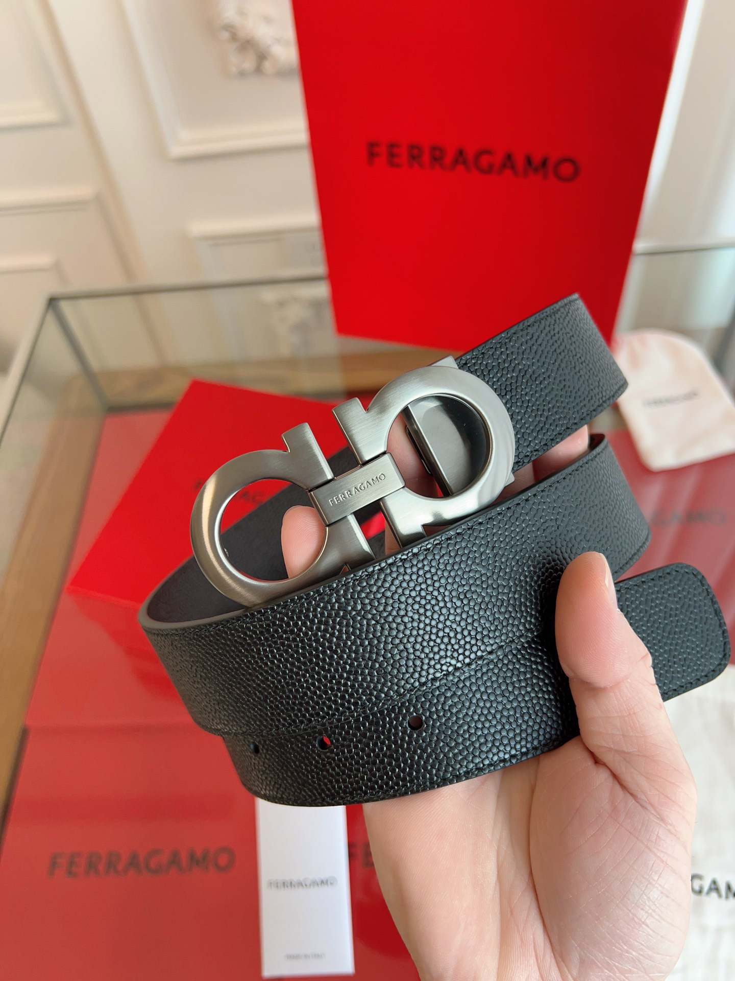 Ferragamo belt-111
