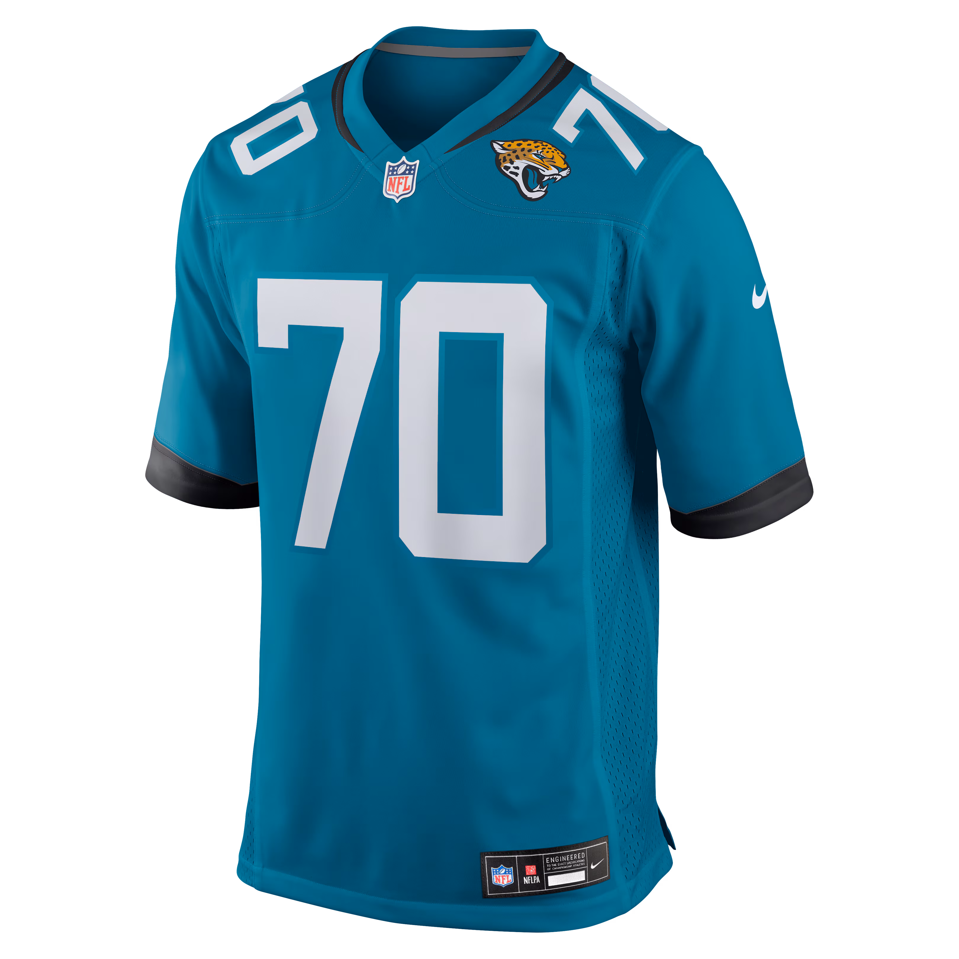 Cole Van Lanen Jacksonville Jaguars Nike Game Player Jersey - Teal
