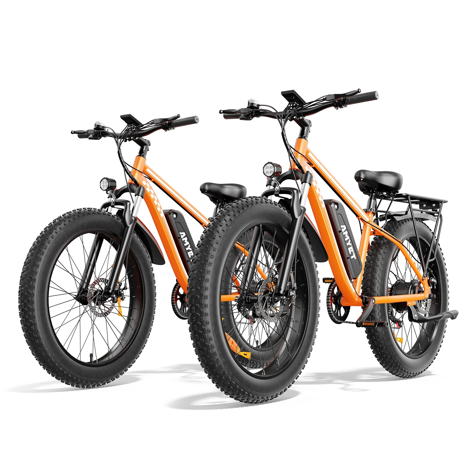 Bicicleta elétrica AMYET EB26 1000W - Laranja