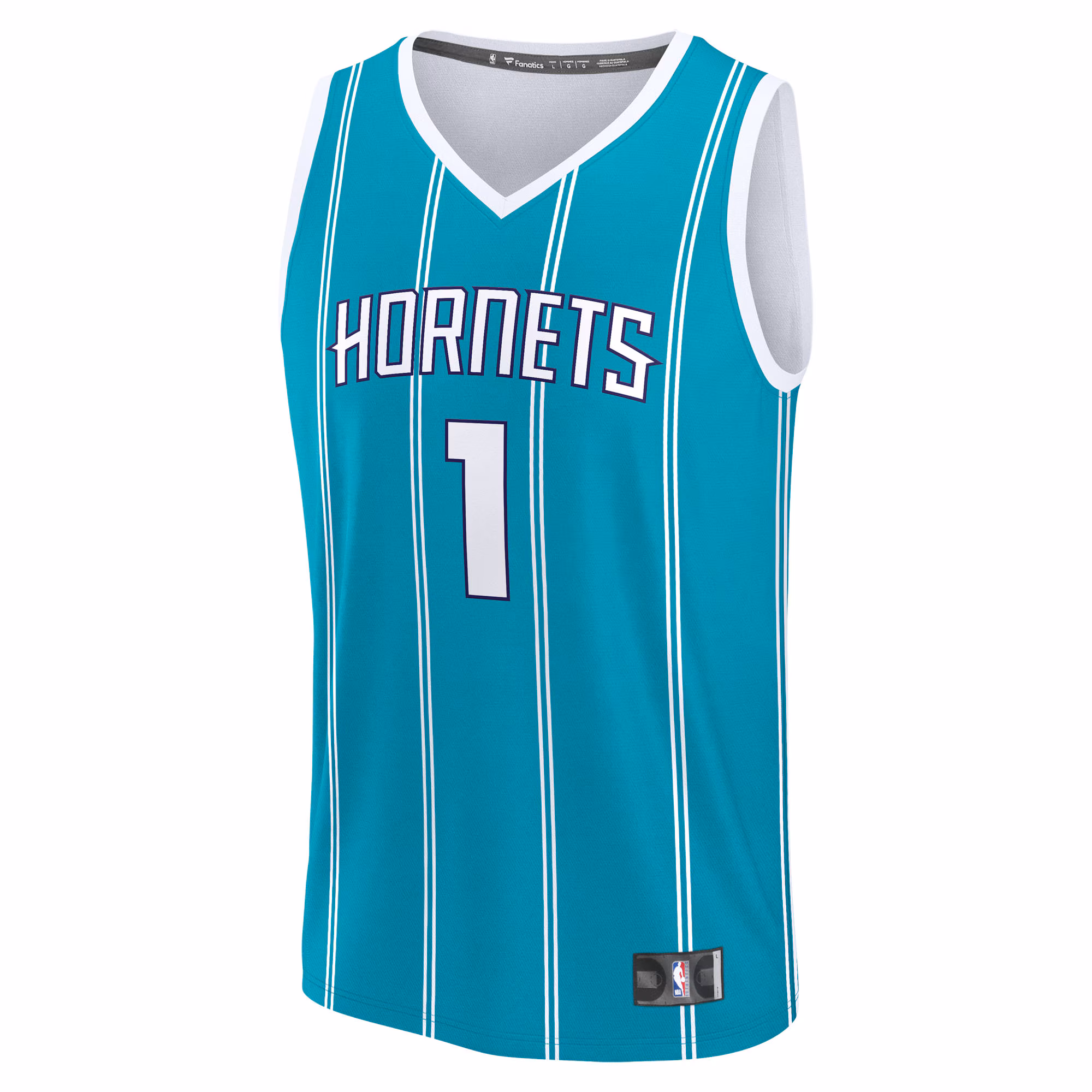 LaMelo Ball Charlotte Hornets Fanatics Fast Break Replica Player Jersey - Icon Edition - Teal