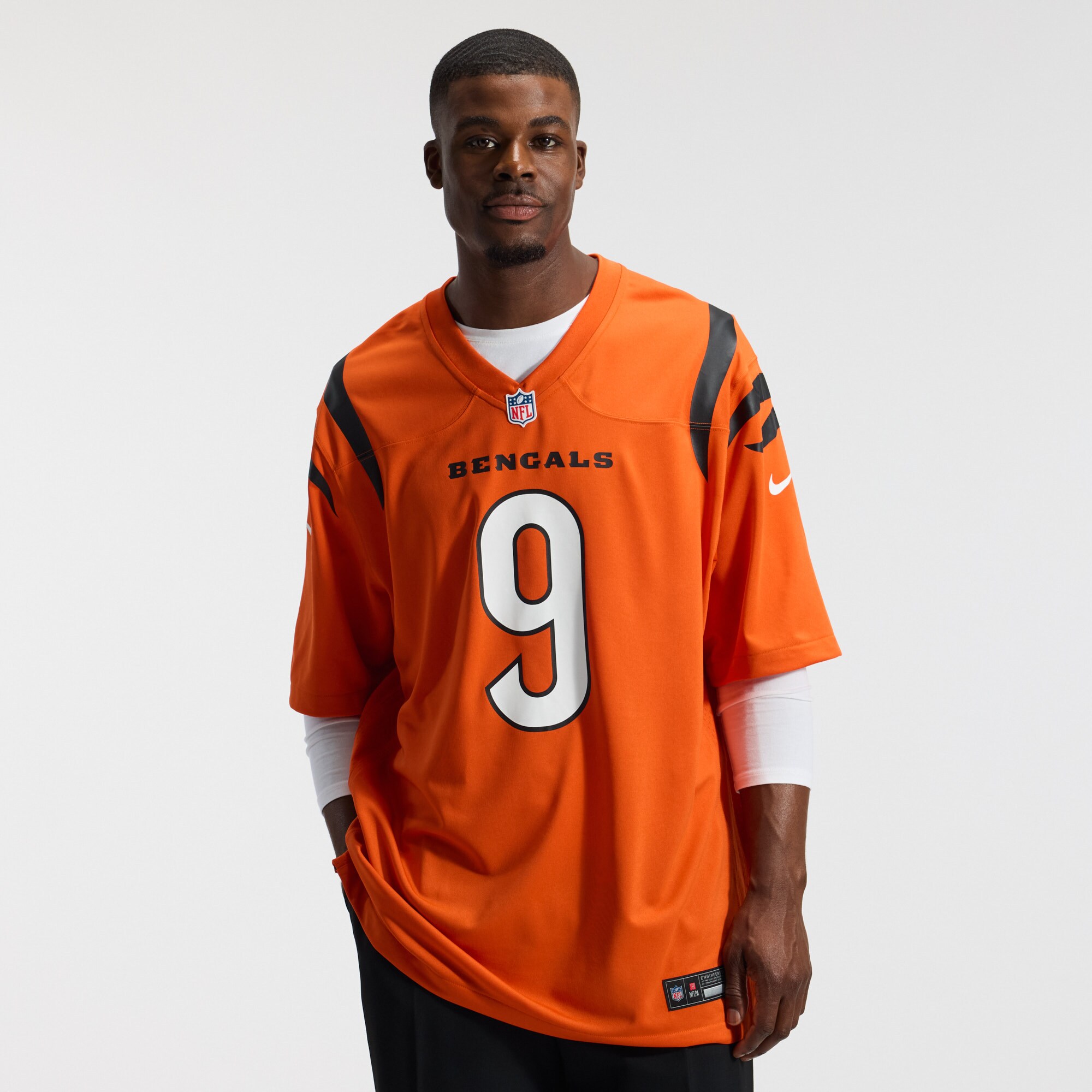 Joe Burrow Cincinnati Bengals Nike Alternate Game Jersey - Orange