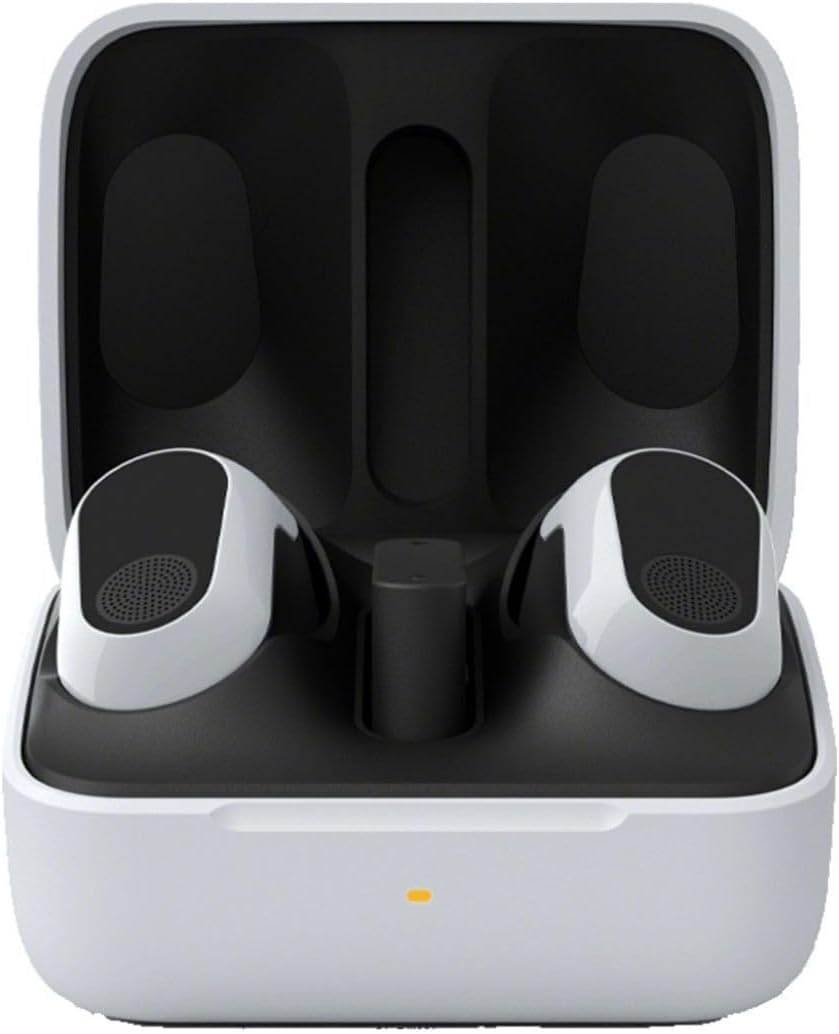 Sony INZONE Buds Truly Wireless Noise Canceling Gaming Earbuds with 360 Spatial Sound (White) Bundle with Earbuds Accessory (2 Items)