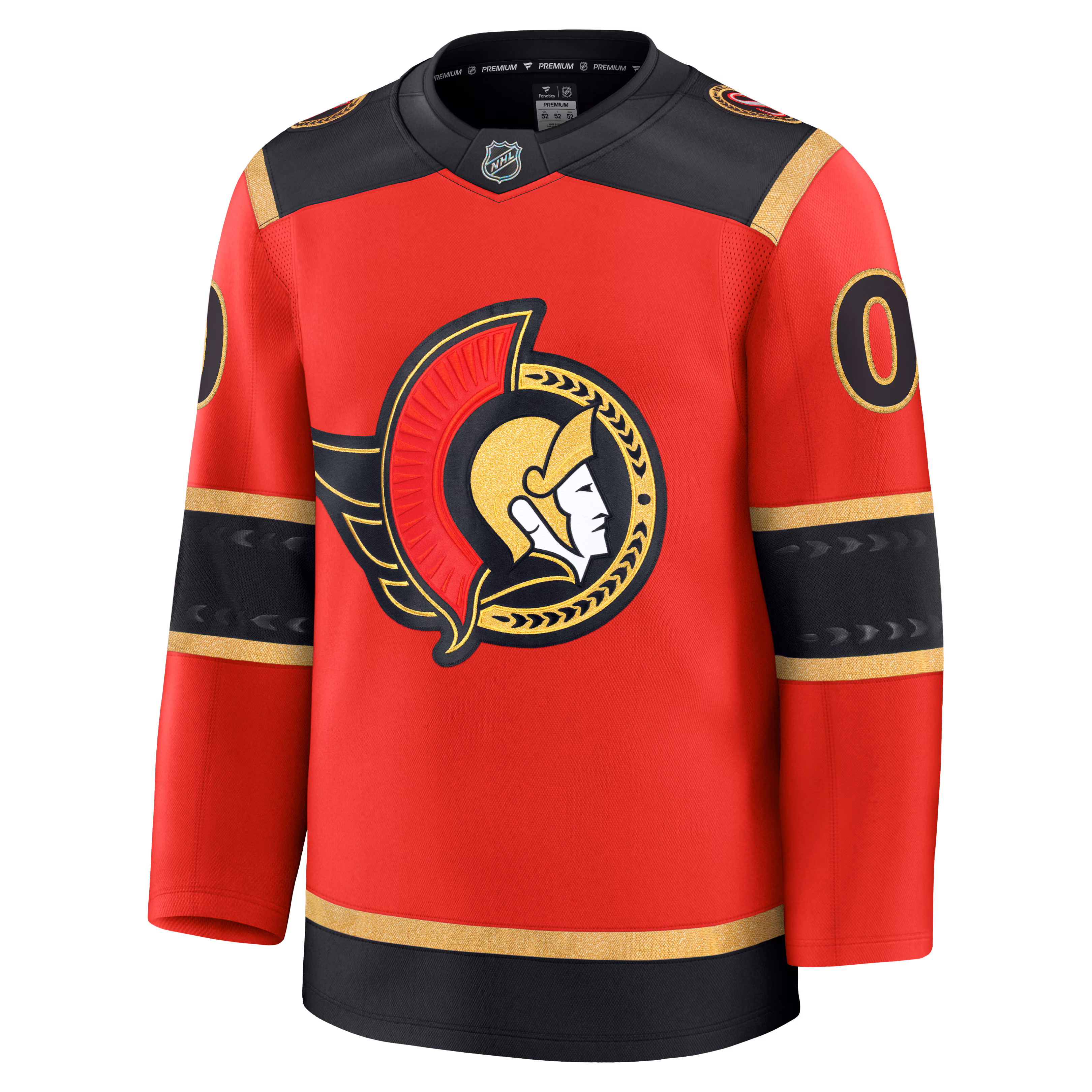 Ottawa Senators Fanatics Alternate Custom Premium Jersey - Red