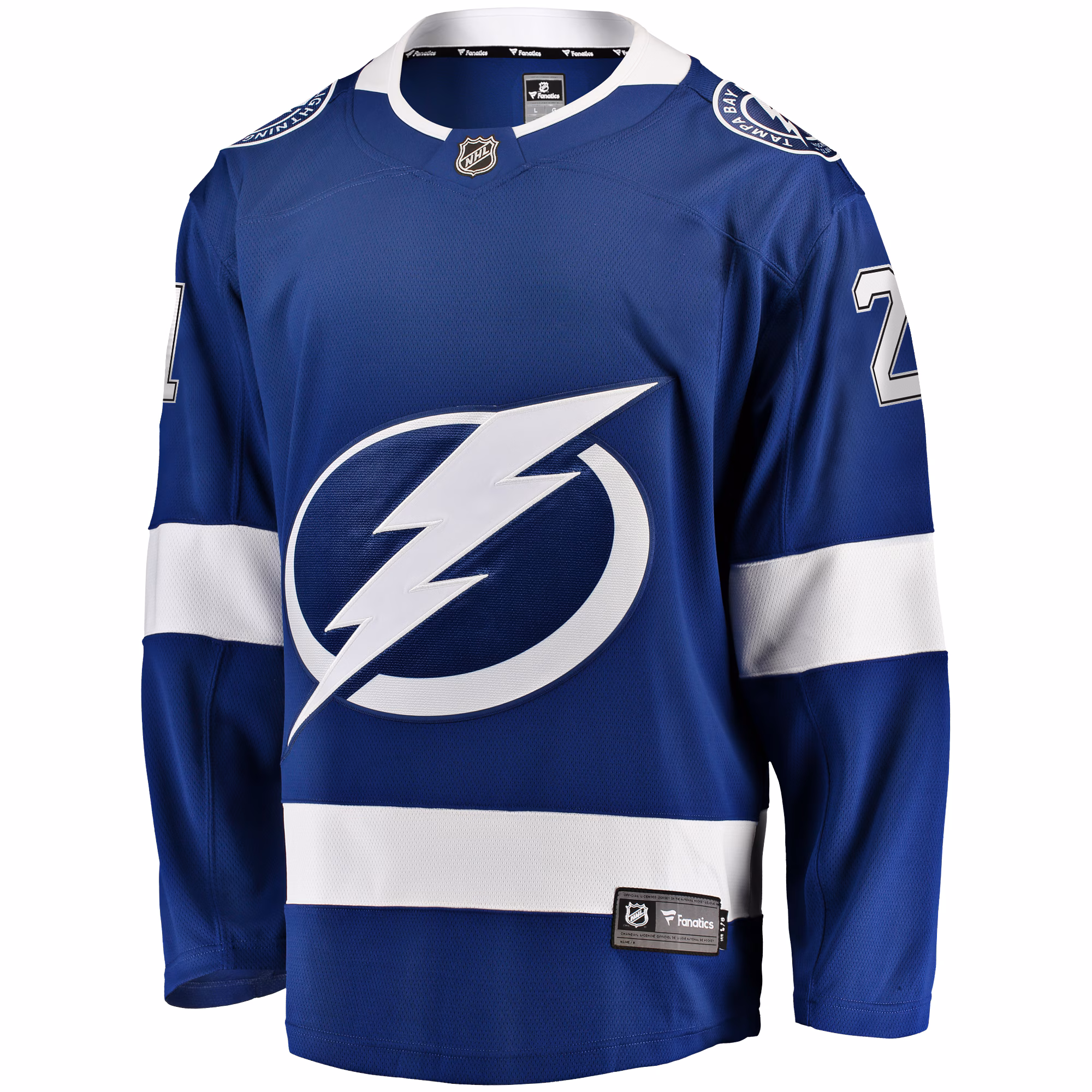 Brayden Point Tampa Bay Lightning Fanatics  Breakaway Jersey - Blue