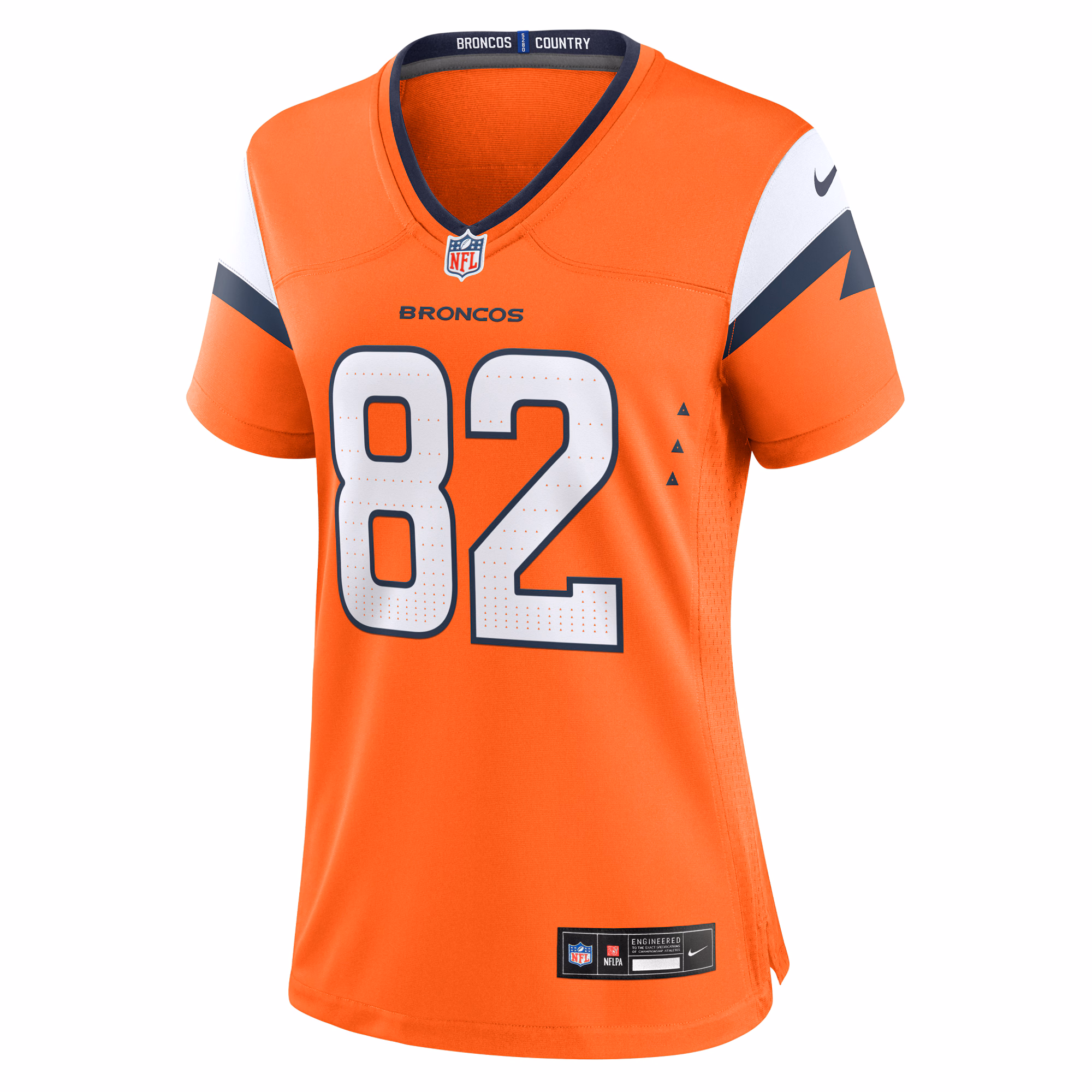 Adam Trautman Denver Broncos Nike Women's Team Game Jersey -  Orange