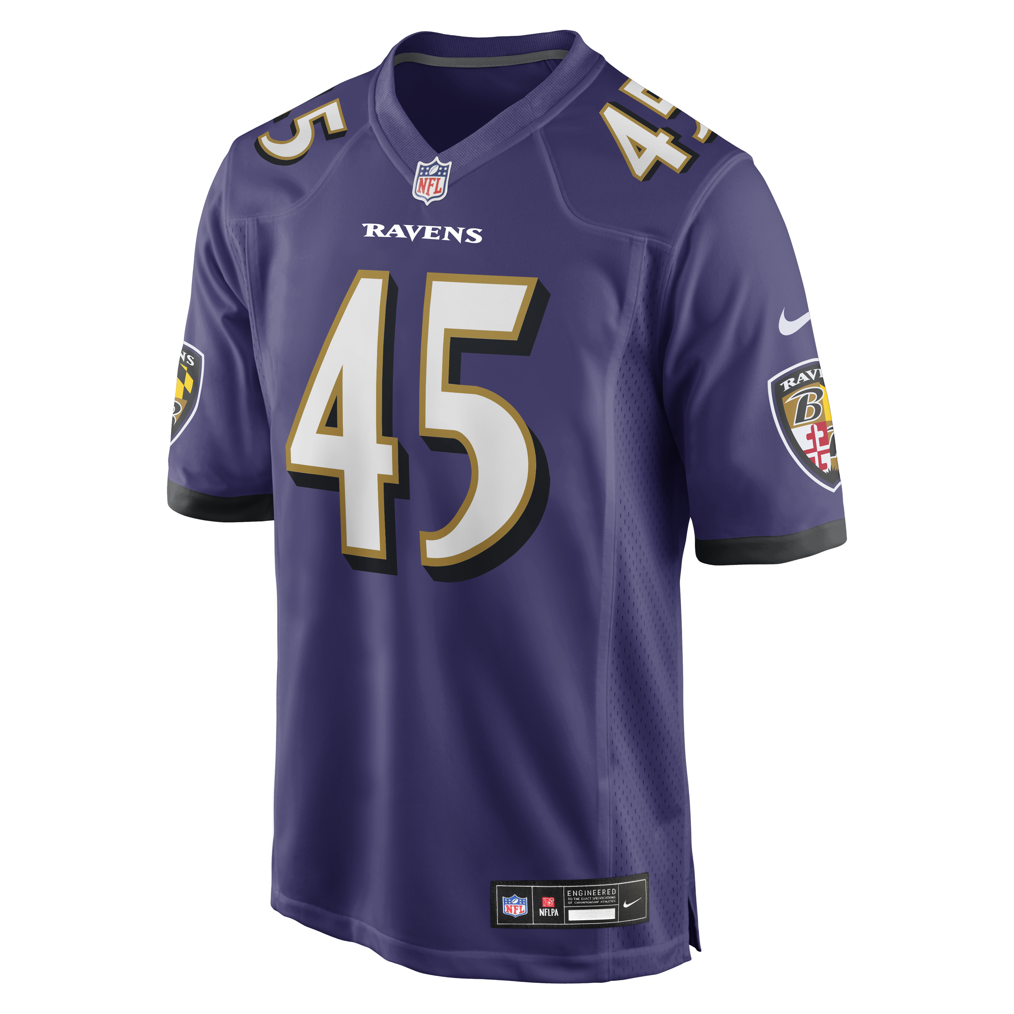 Mike Green Baltimore Ravens Nike Team Game Jersey -  Purple