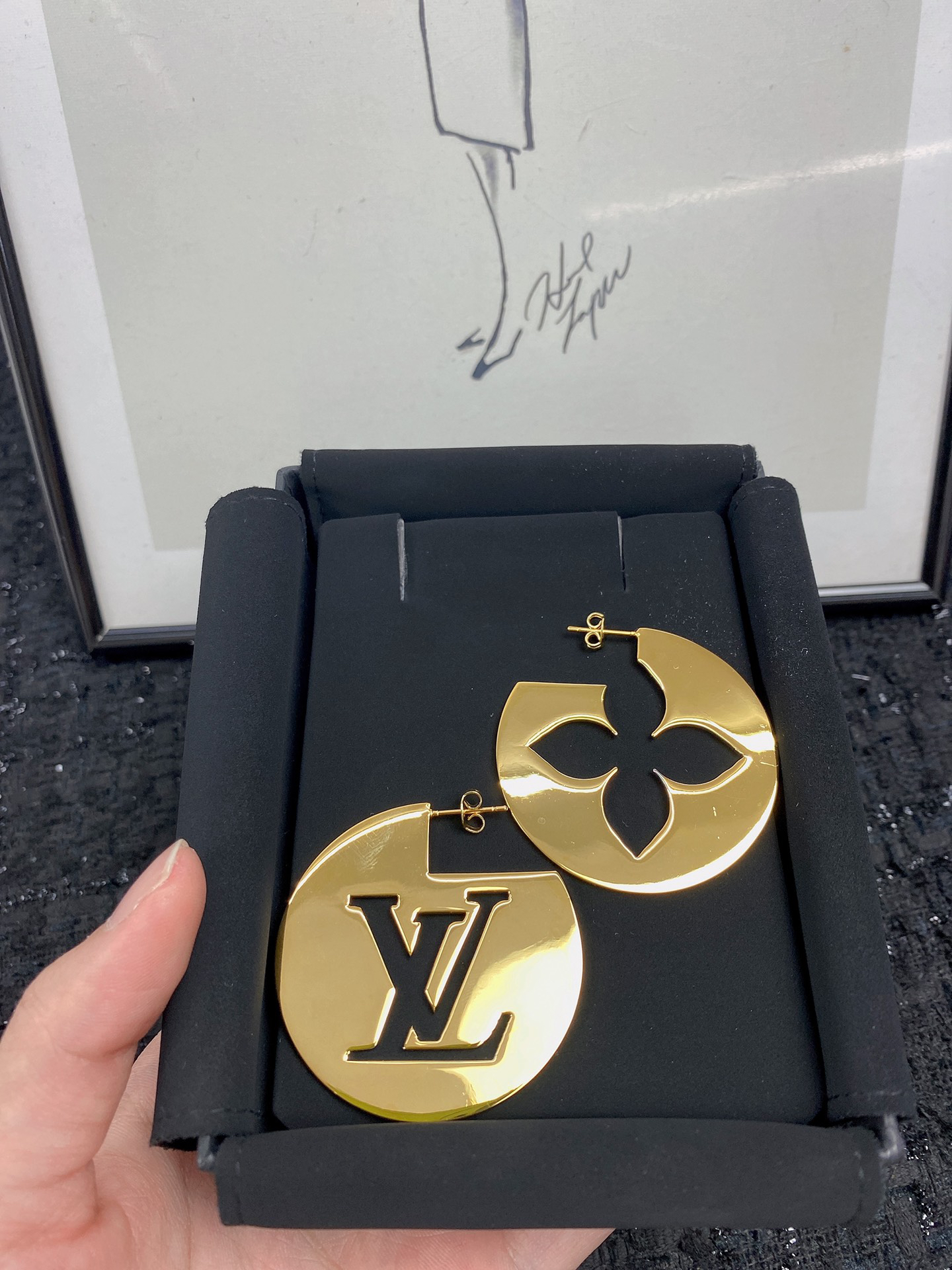 LV earrings-66