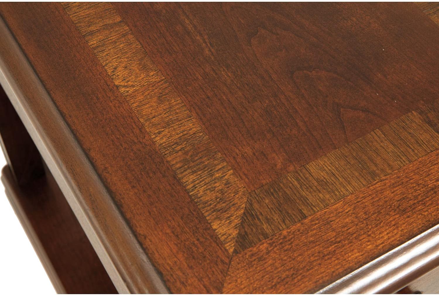 Signature Design by Ashley Breegin Chair Side End Table, 1 Drawer, 1 Fixed Shelf, Veneers, Wood, 13.13