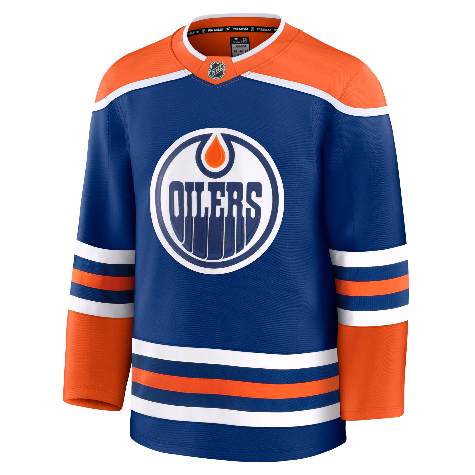 Edmonton Oilers Fanatics Home Premium Jersey - Royal