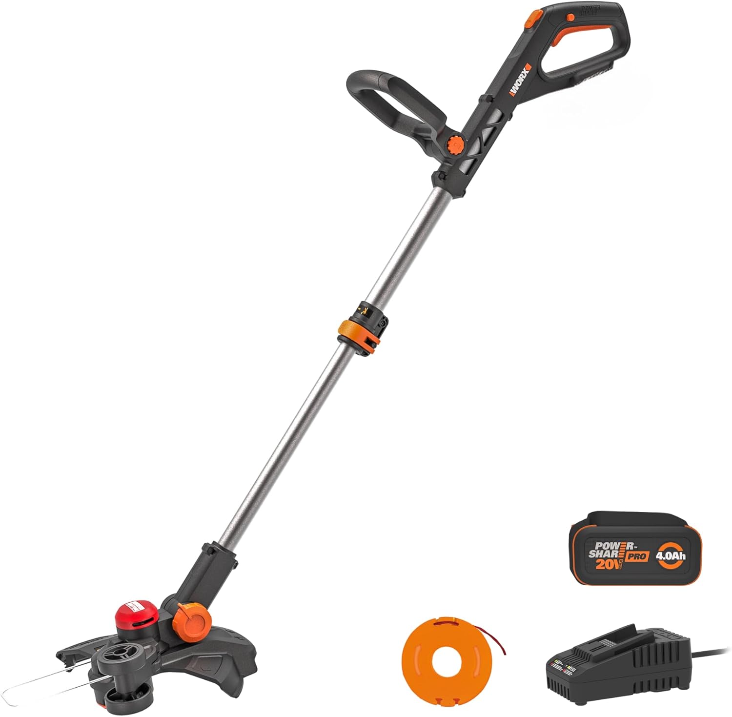 WORX 3 in 1 Cordless String Trimmer/Lawn Edger/Mini Mower, 13