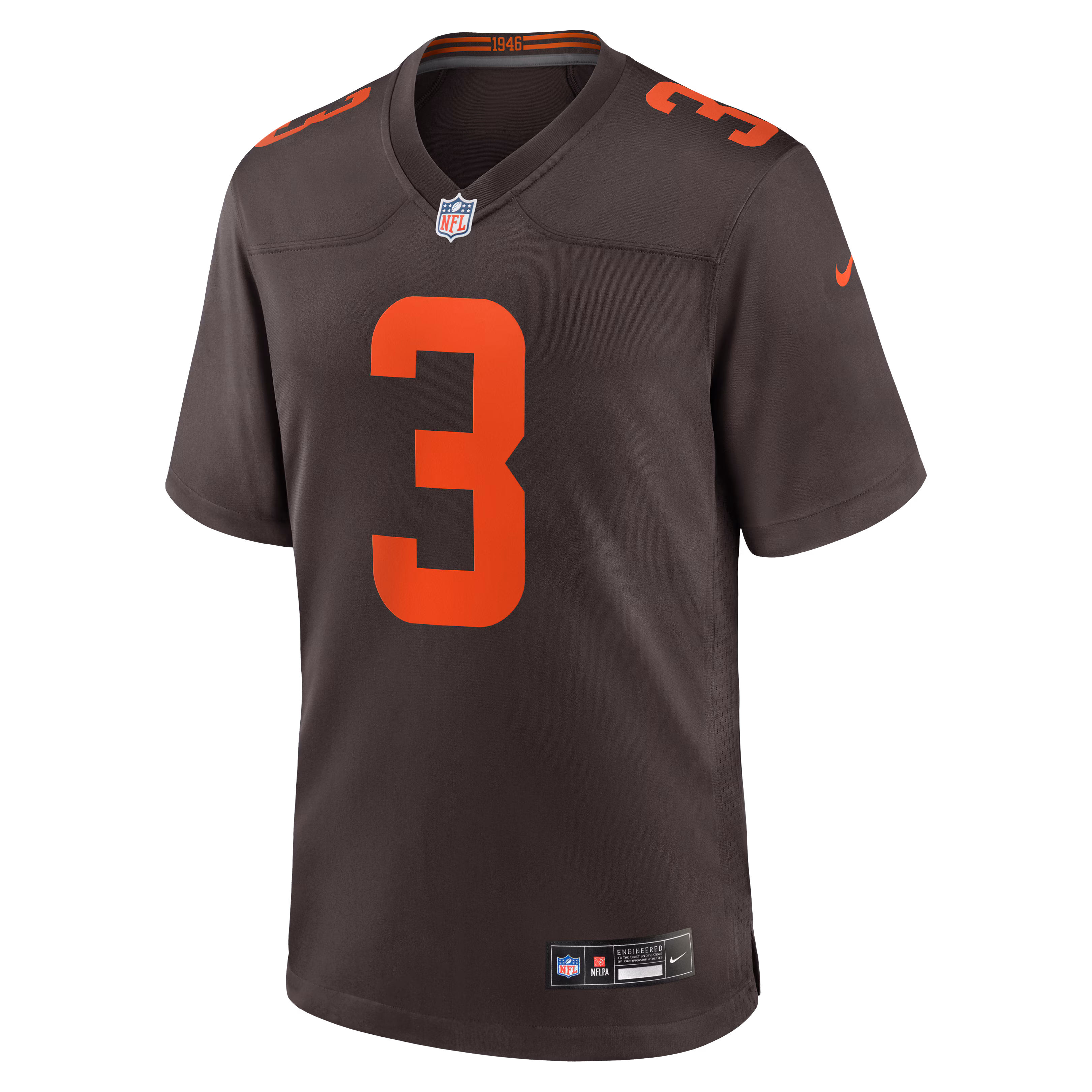 Jerry Jeudy Cleveland Browns Nike Alpha Dawg Game Jersey - Brown