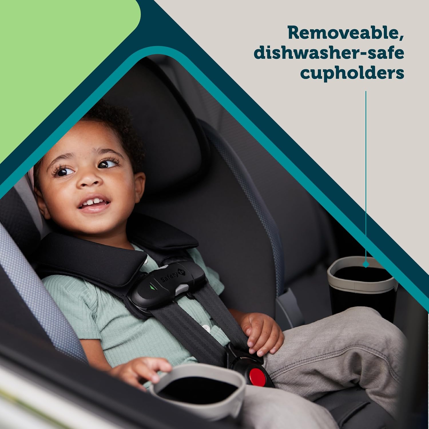 Safety 1st Turn and Go 360 DLX Rotating All-in-One Convertible Car Seat, Stonington