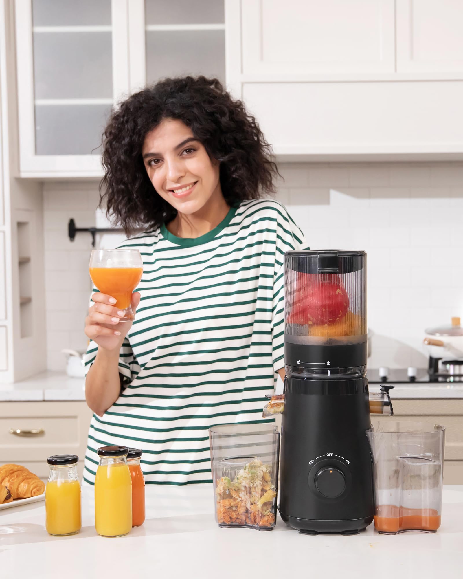 TUUMIIST Cold Press Juicer with 5.3