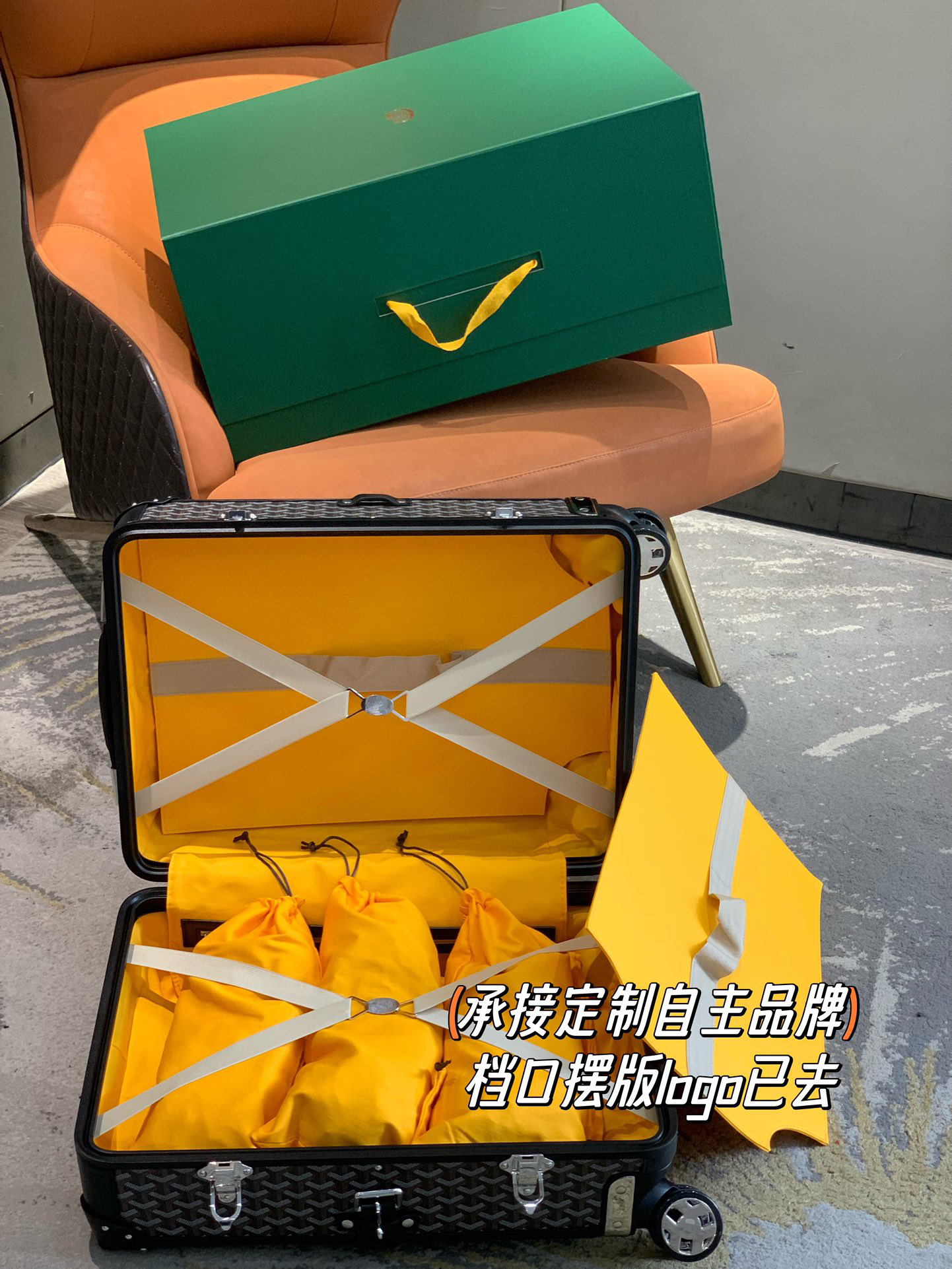 Goyard luggage-6