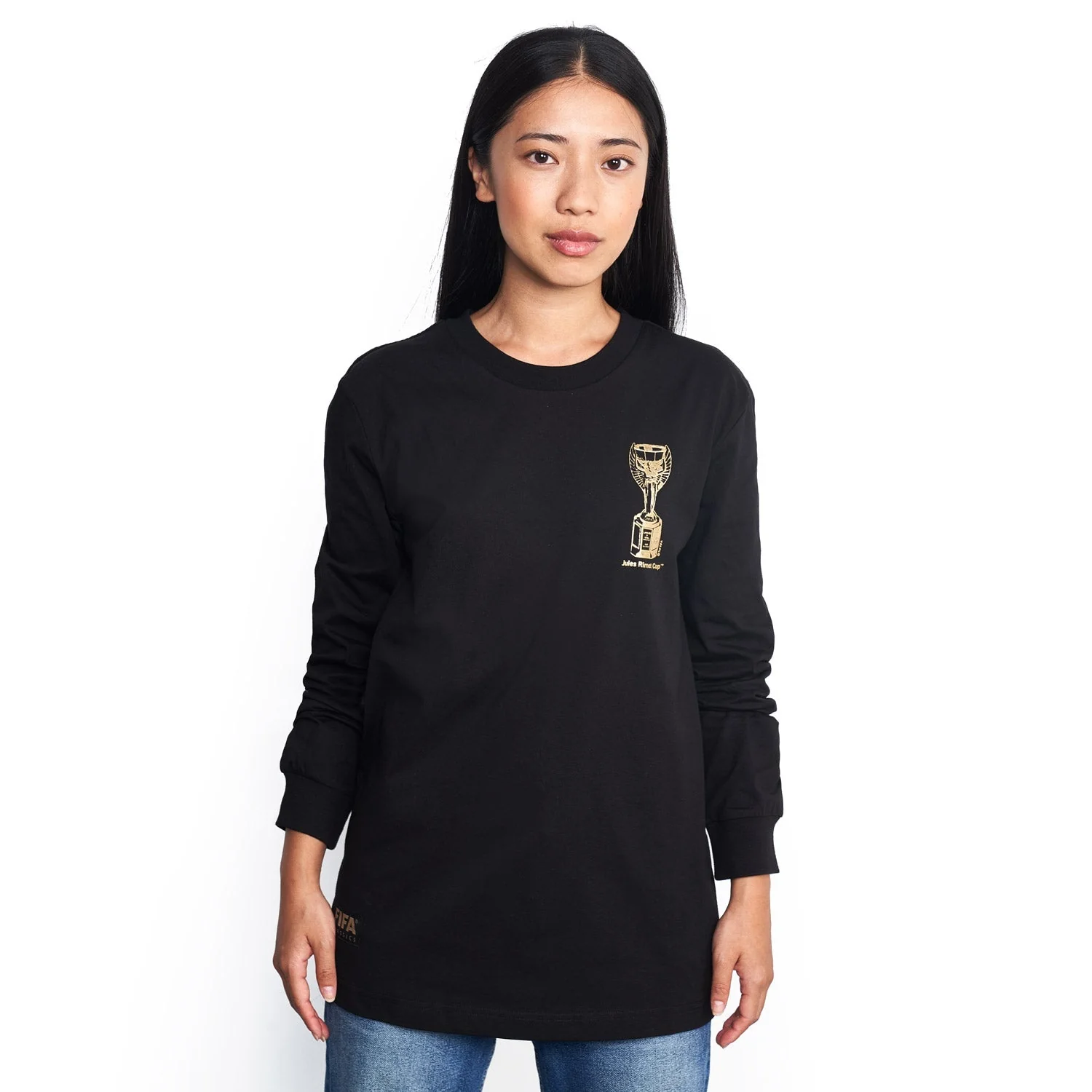 FIFA Classics Premium High Build Jules Rimet Trophy Long Sleeve T-Shirt - Unisex