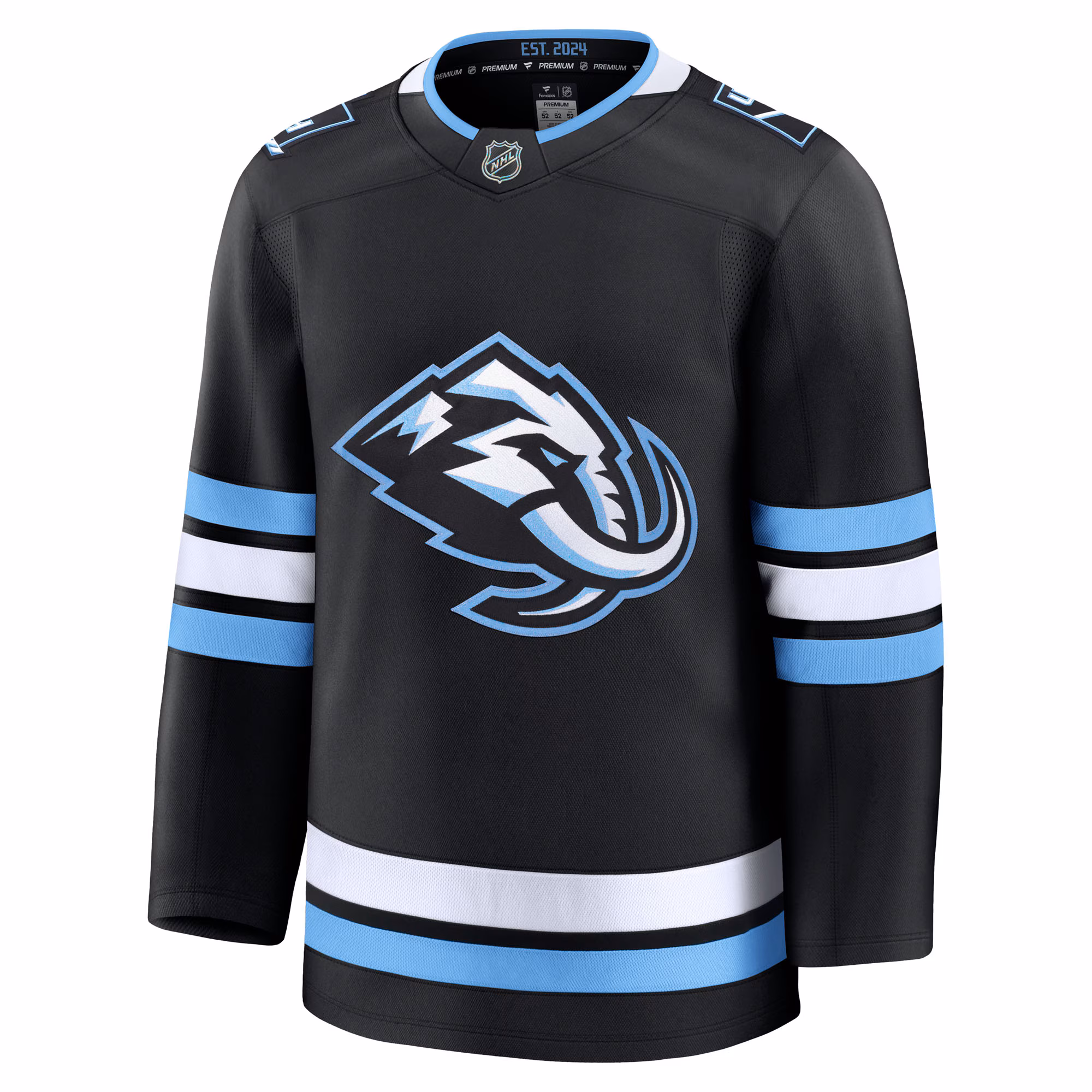 Utah Mammoth Fanatics Home Premium Jersey - Black