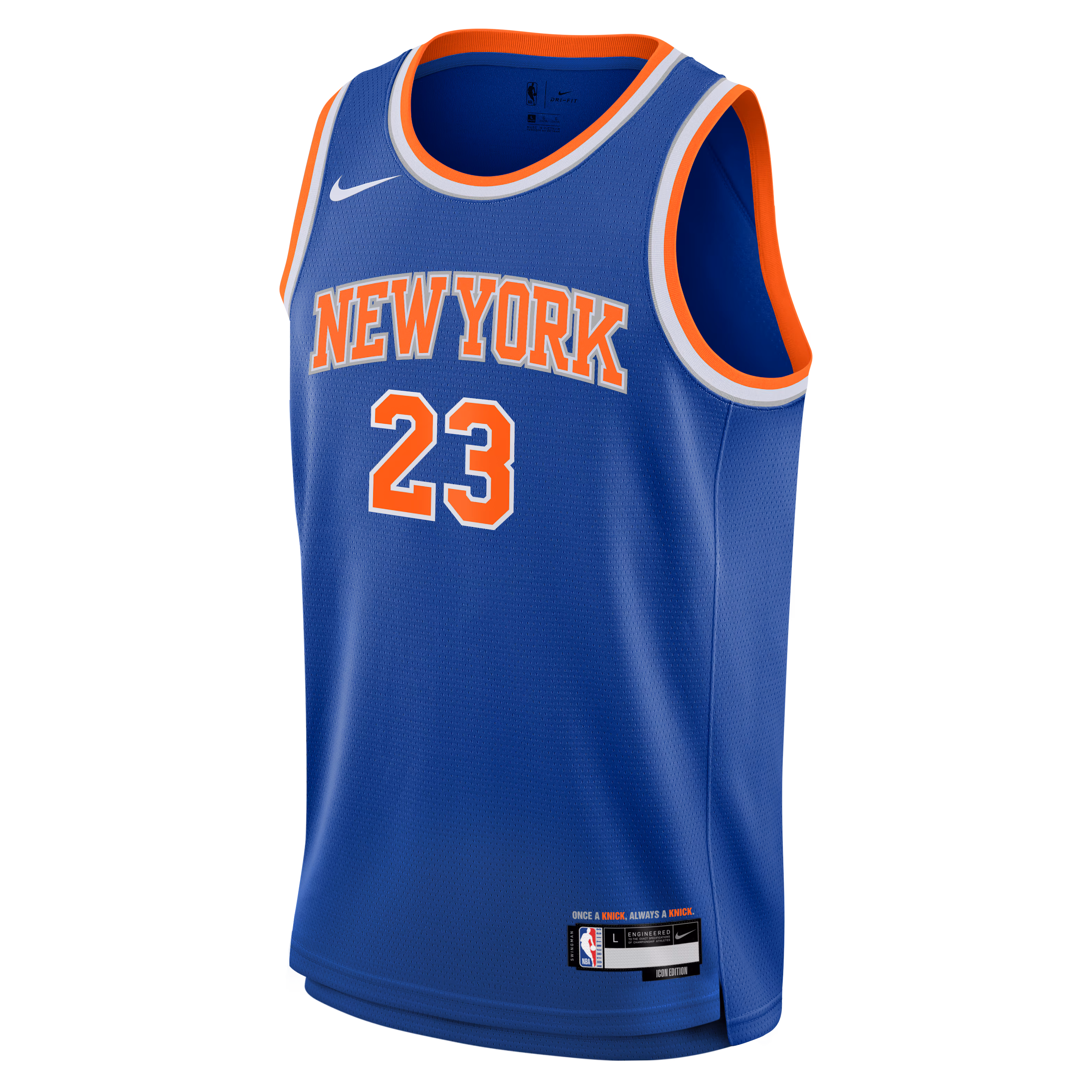 Mitchell Robinson New York Knicks Nike Youth Swingman Jersey - Icon Edition - Blue