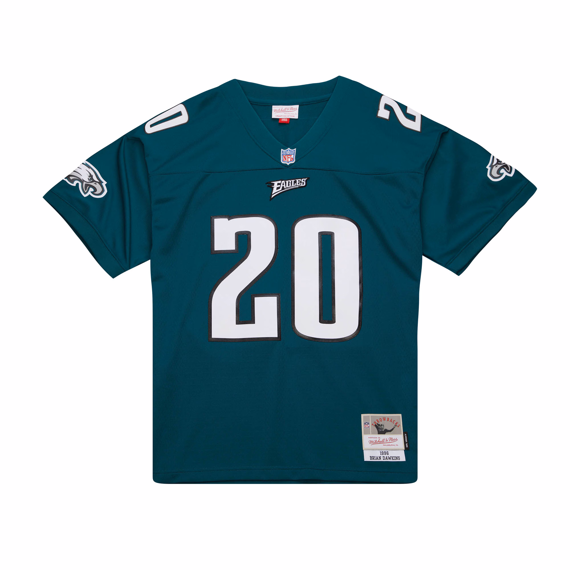 Brian Dawkins Philadelphia Eagles Mitchell & Ness Legacy Replica Jersey - Green