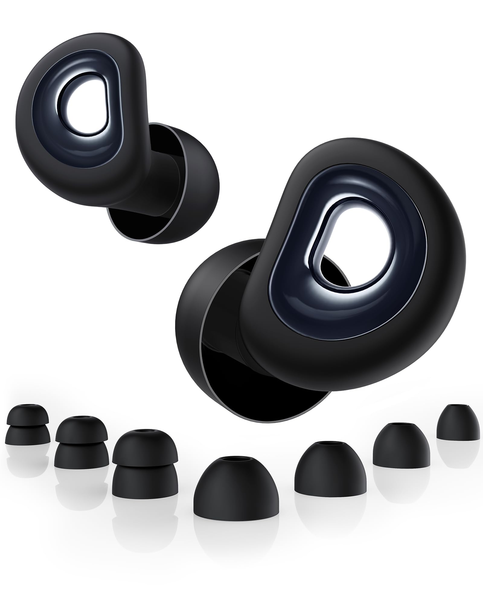 BIGOOD Ear Plugs for Sleeping - 50dB Noise Cancelling
