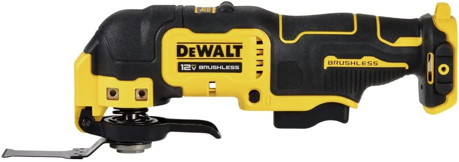 DEWALT XTREME 12V MAX Brushless Cordless Oscillating Tool with Blades and Adaptor, Bare Tool Only (DCS353B)