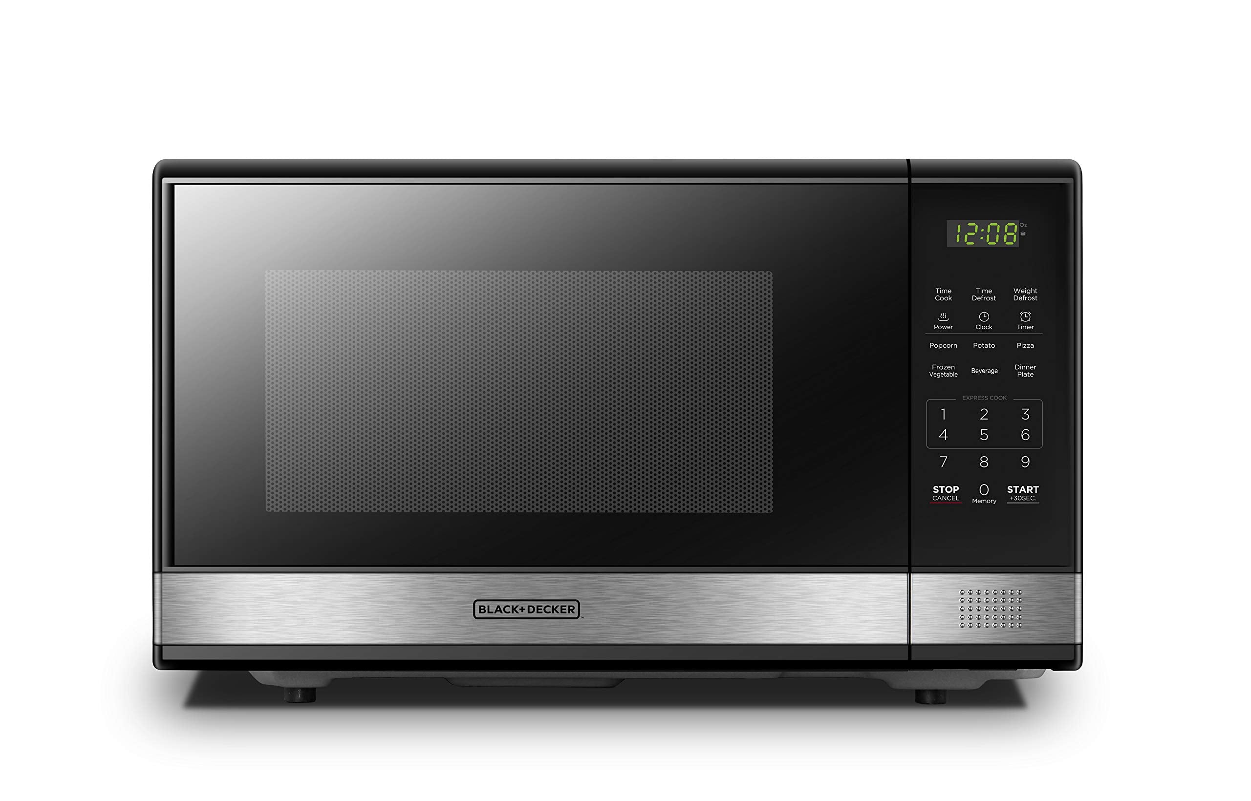 BLACK+DECKER EM031MB11 Digital Microwave Oven - 1000W, 1.1 cu ft