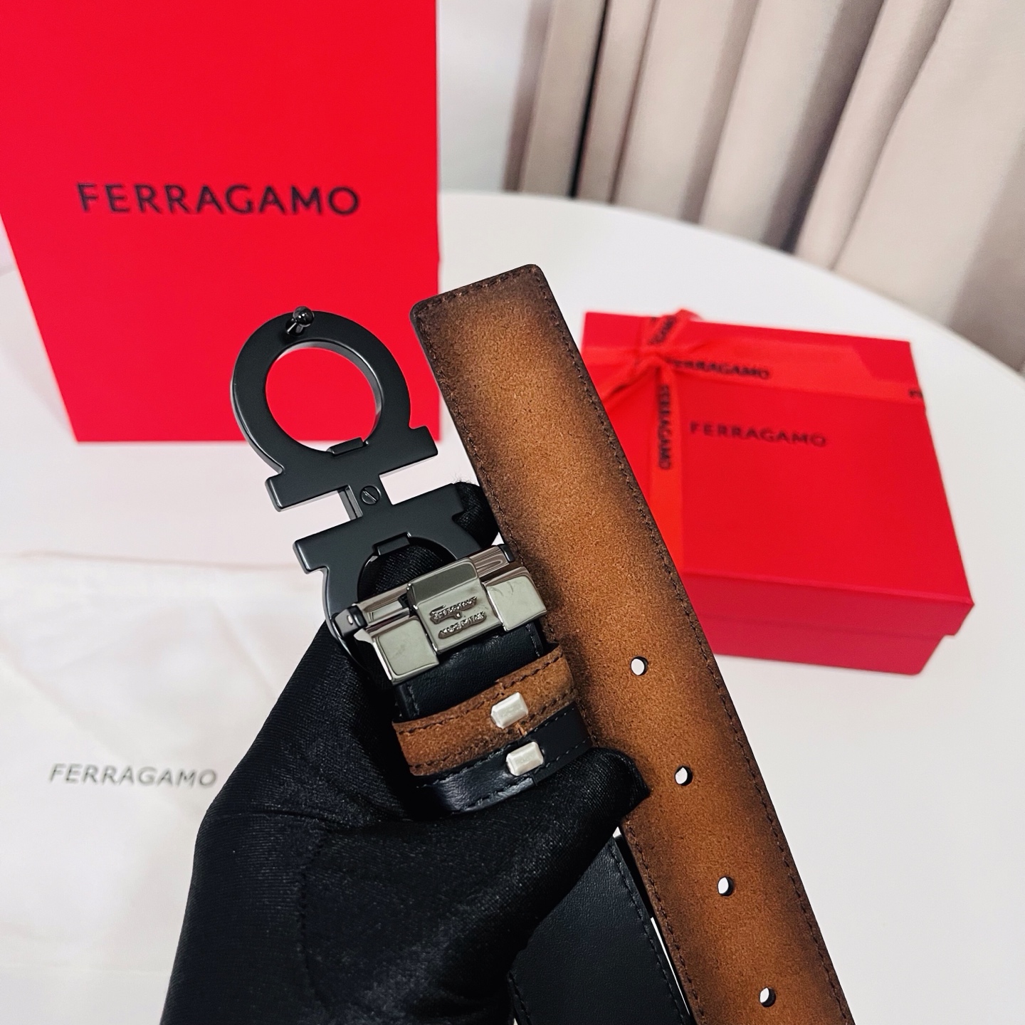 Ferragamo belt-77
