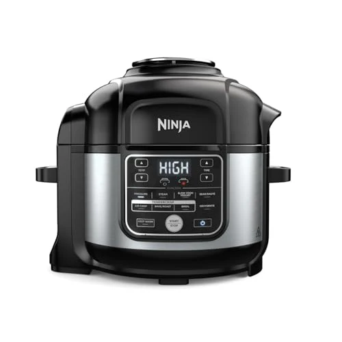 Ninja Foodi 10 in 1 6.5 Quart Pro Pressure Cooker Air Fryer Multicooker, Stainless, OS300: Home & Kitchen