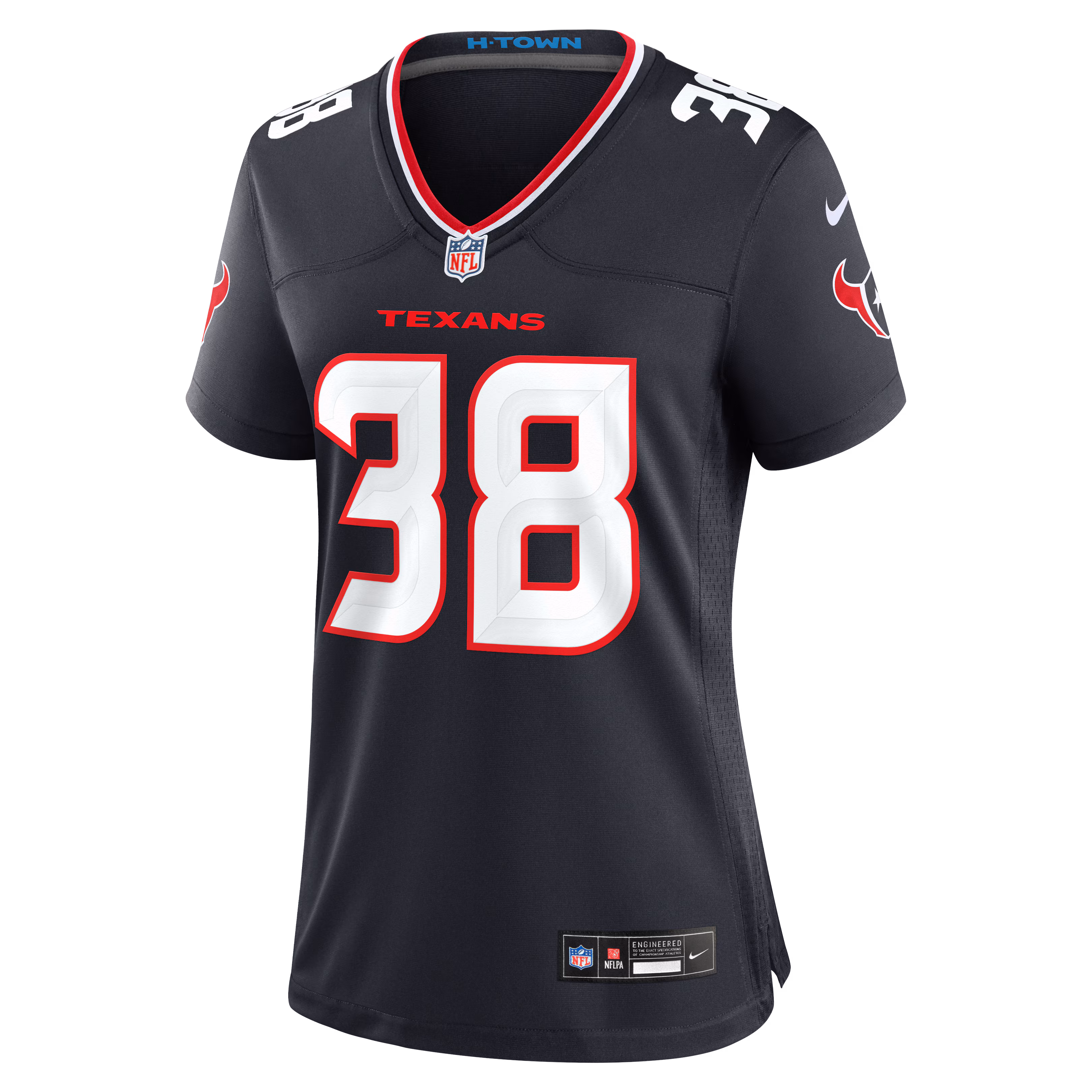 Kai Kroeger Houston Texans Nike Women's Team Game Jersey -  Navy