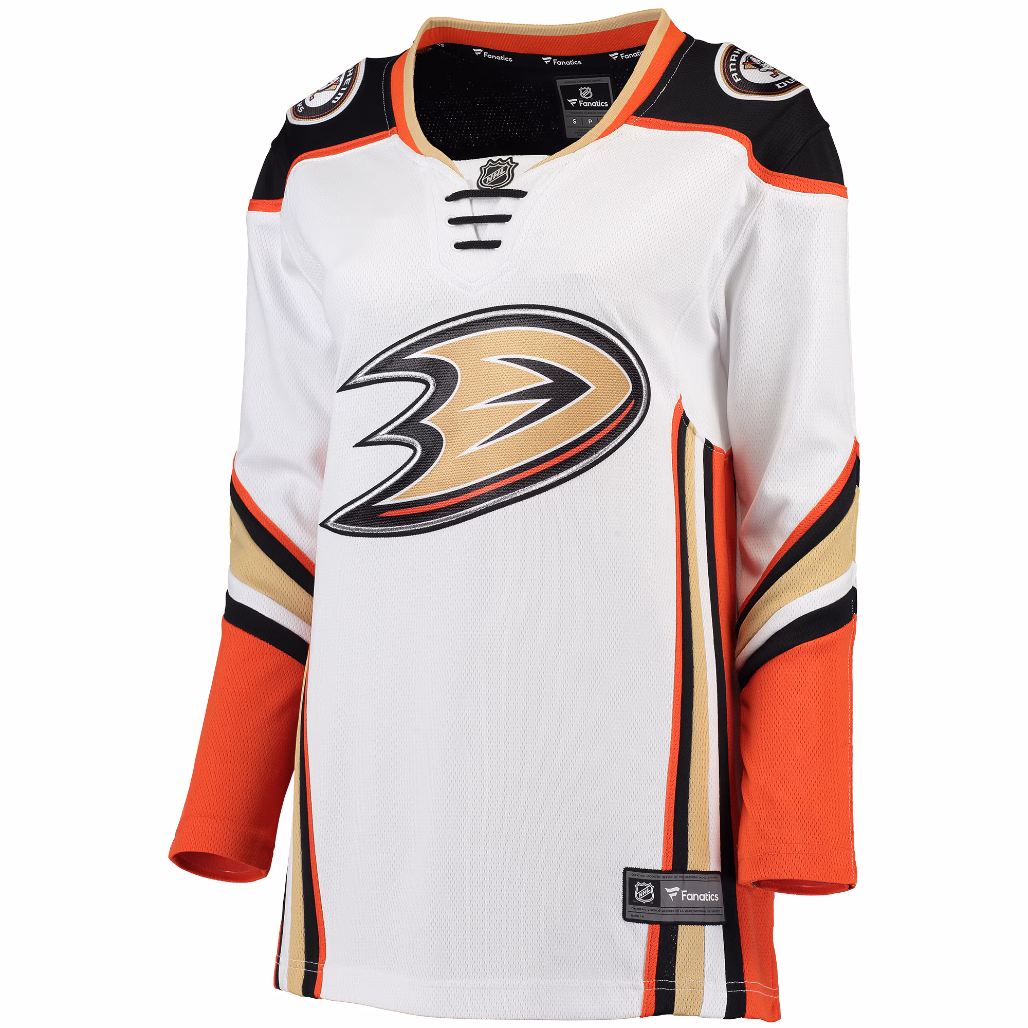 Anaheim Ducks Fanatics Women's Away Breakaway Jersey - White