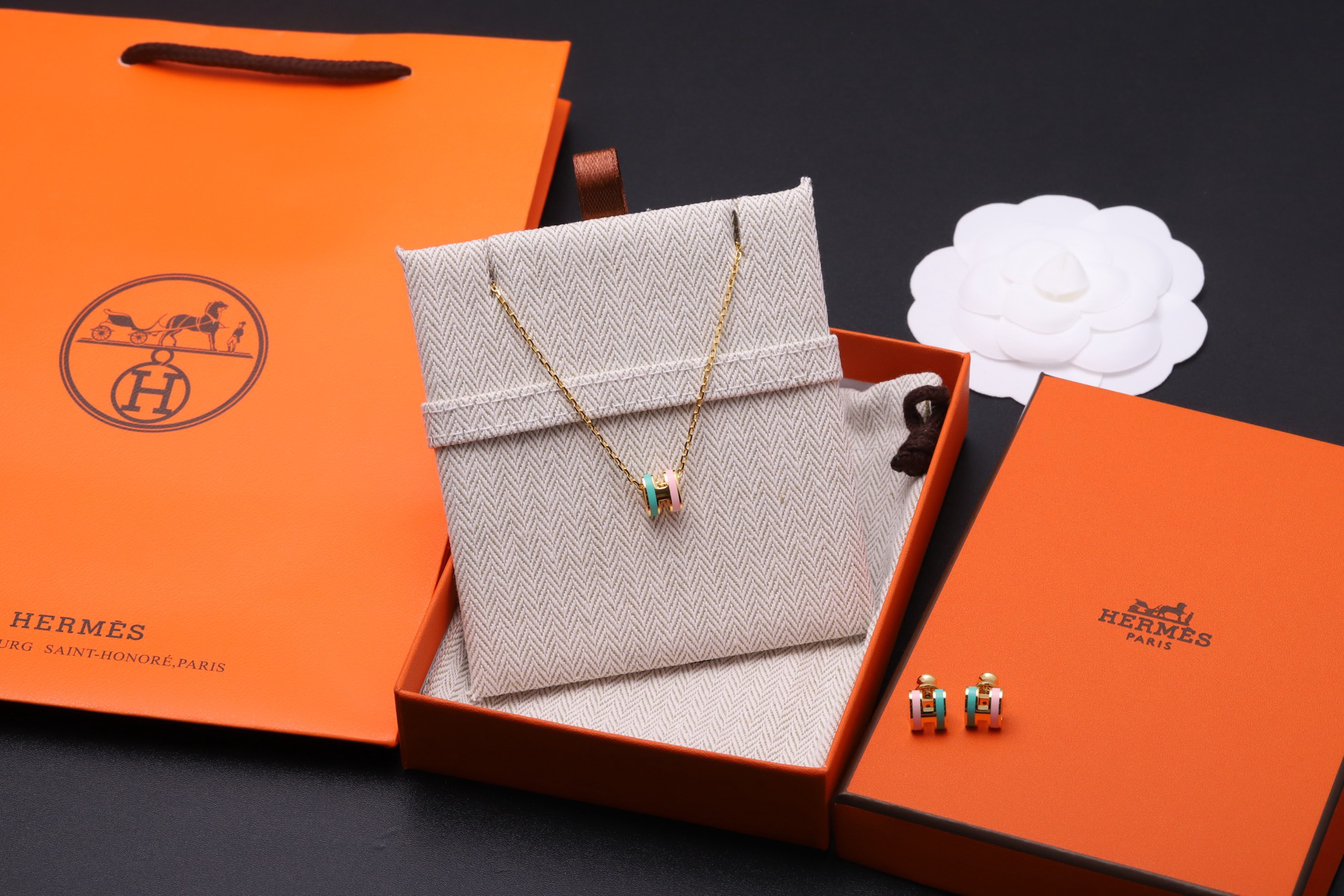Hermes earrings-36
