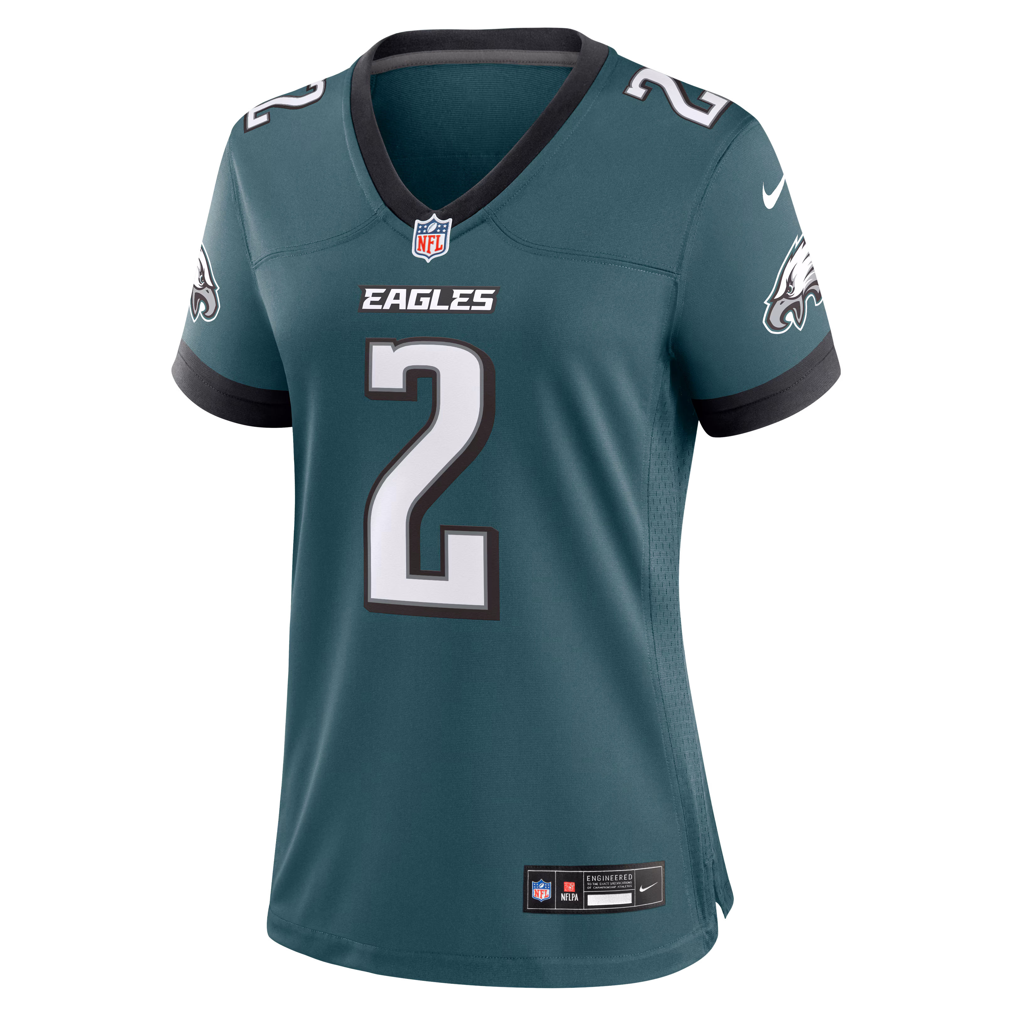 Tariq Woolen Philadelphia Eagles Nike Women's Team Game Jersey - Midnight Green