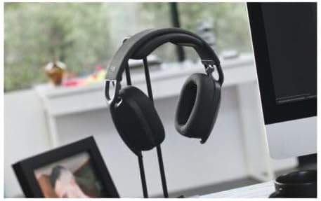 Logitech Zone Vibe 100 Lightweight Wireless Over Ear Headphones with Noise Canceling Microphone, Advanced Multipoint Bluetooth Headset, Works with Teams, Google Meet, Zoom, Mac/PC - Graphite