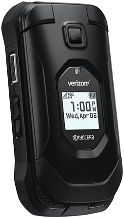 Kyocera DuraXV Extreme E4810 Verizon Rugged LTE Flip Basic Cell Phone Camera GPS Black- (Renewed) | Rugged