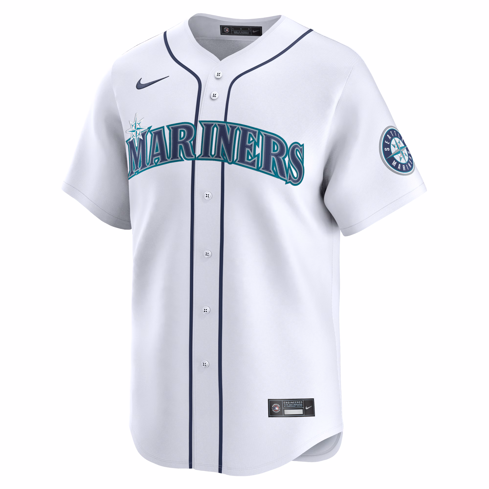 Julio Rodríguez Seattle Mariners Nike Home Limited Player Jersey - White