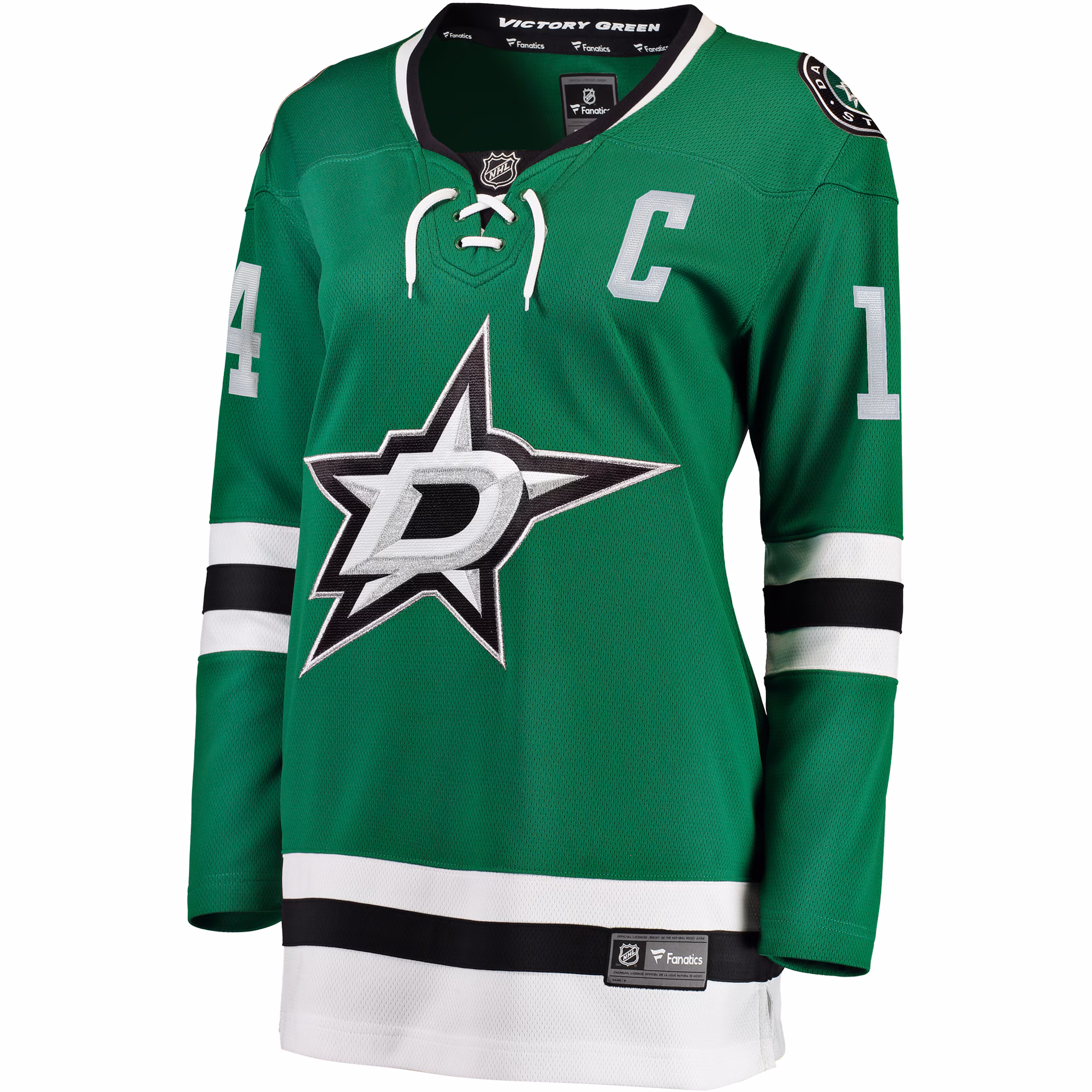 Jamie Benn Dallas Stars Fanatics Women's Home Breakaway Jersey - Green