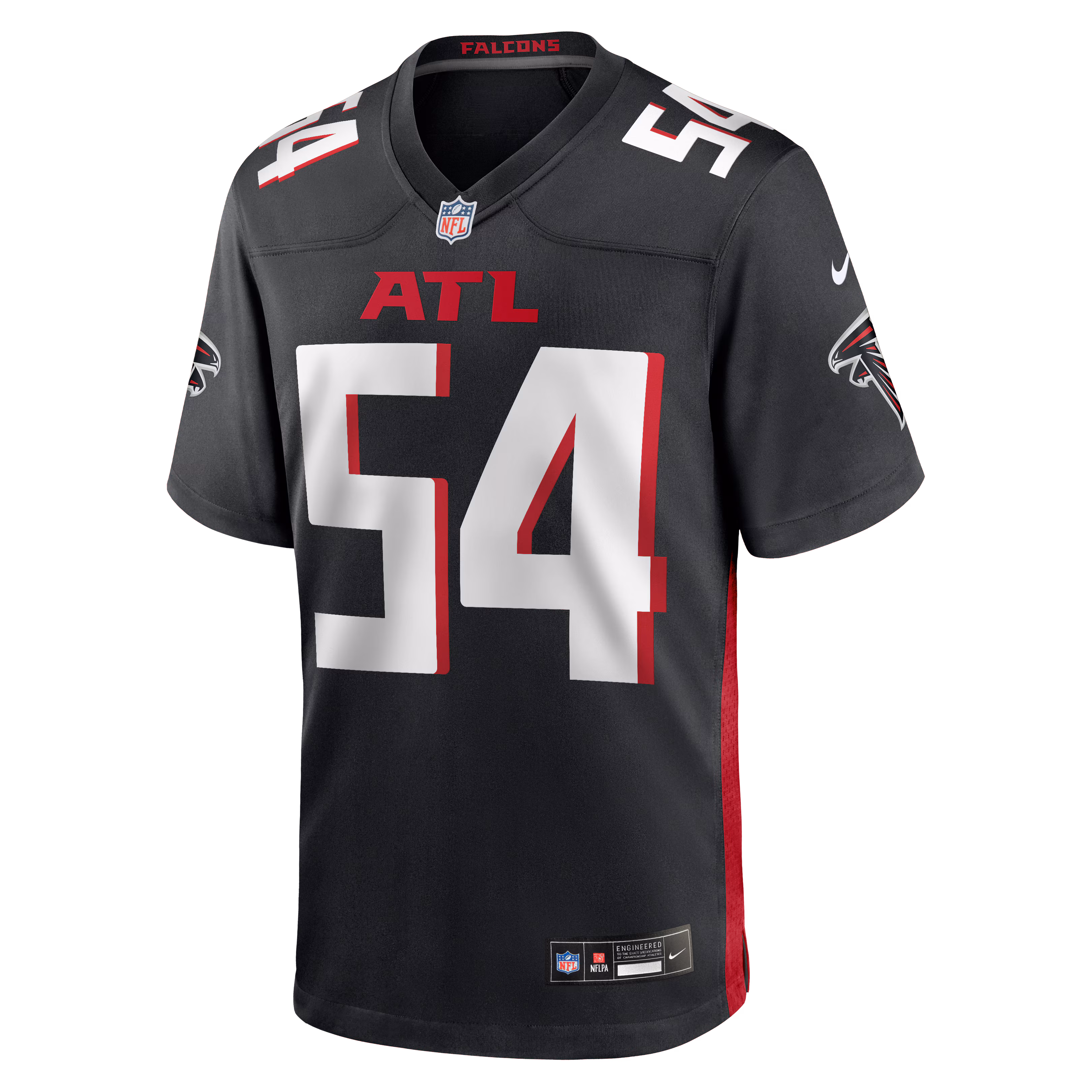 Brandon Dorlus Atlanta Falcons Nike Team Game Jersey -  Black