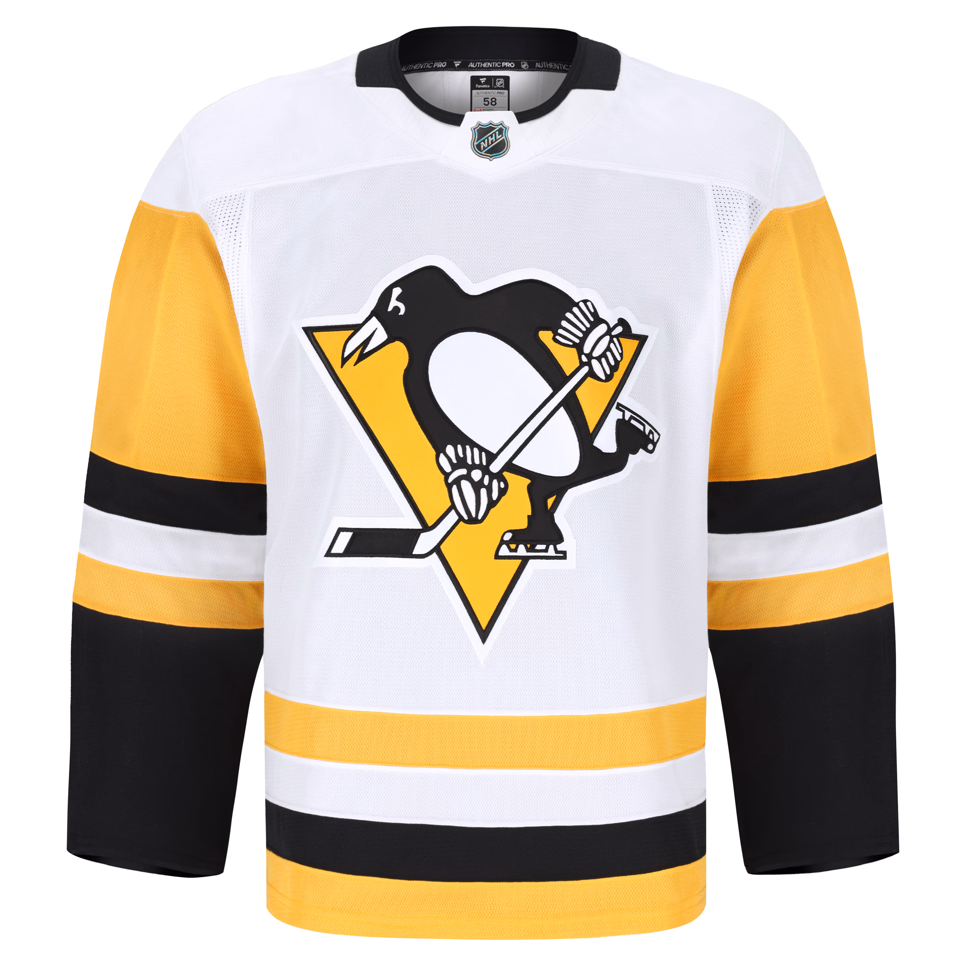 Pittsburgh Penguins Fanatics Away Authentic Pro Jersey - White