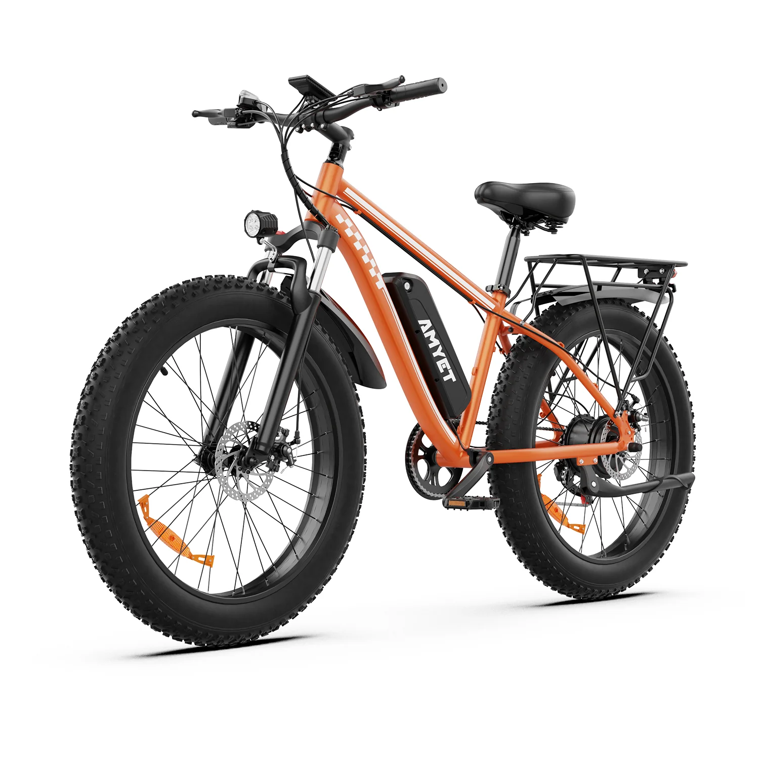 Bicicleta elétrica AMYET EB26 1000W - Laranja