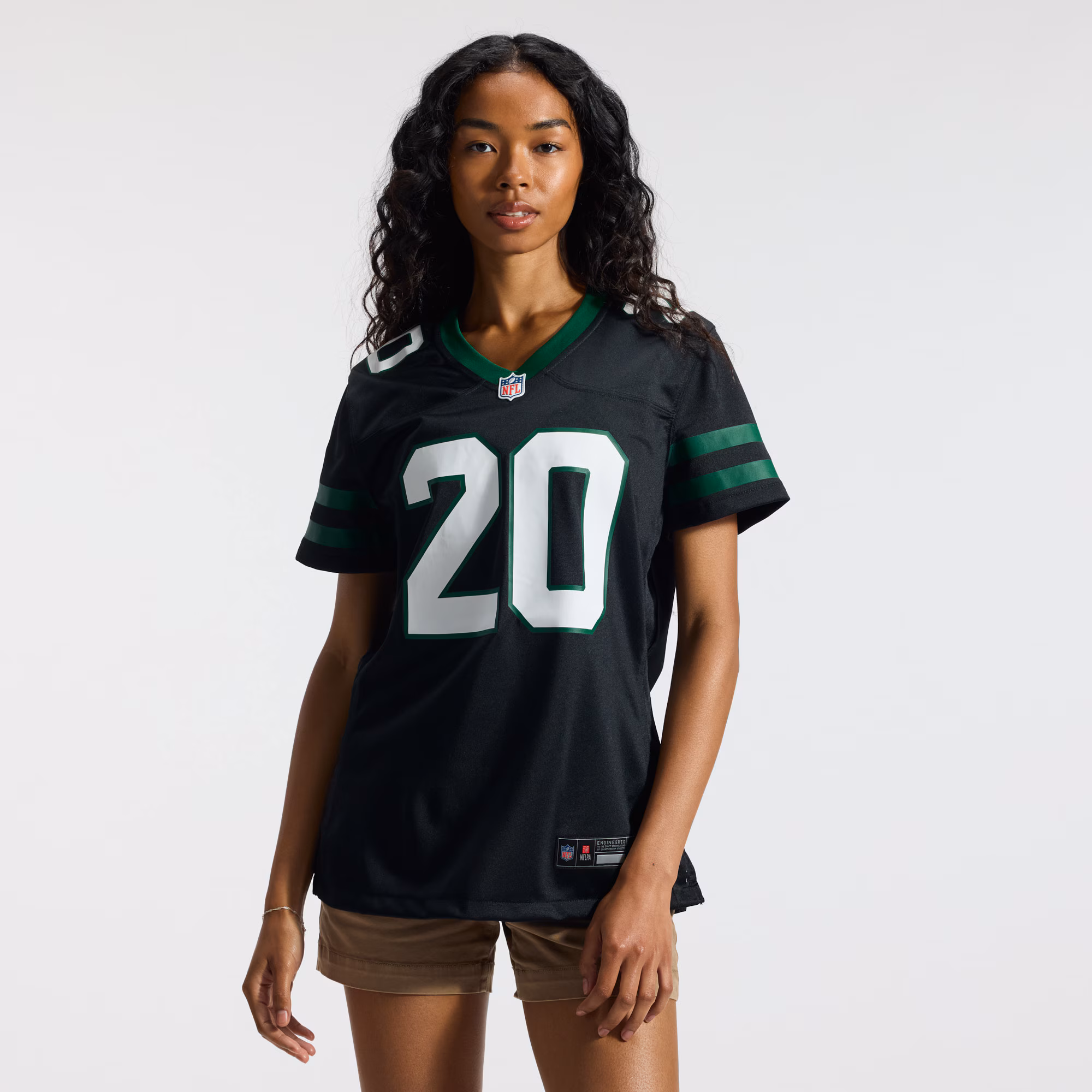 Breece Hall New York Jets Nike Women's Alternate Game Jersey - Legacy Black