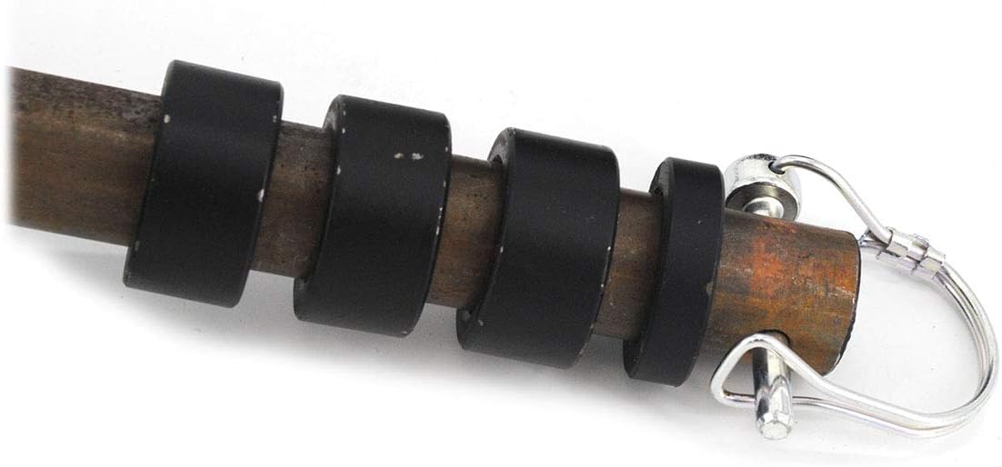 Grasshopper Mower Gauge Wheel Kit, Optional with Fixed-Mount Brooms, Highly Recommended When the Broom is Used for Dethatching, Adjustment Spacers Allow for Desired Pressure, OEM 503282