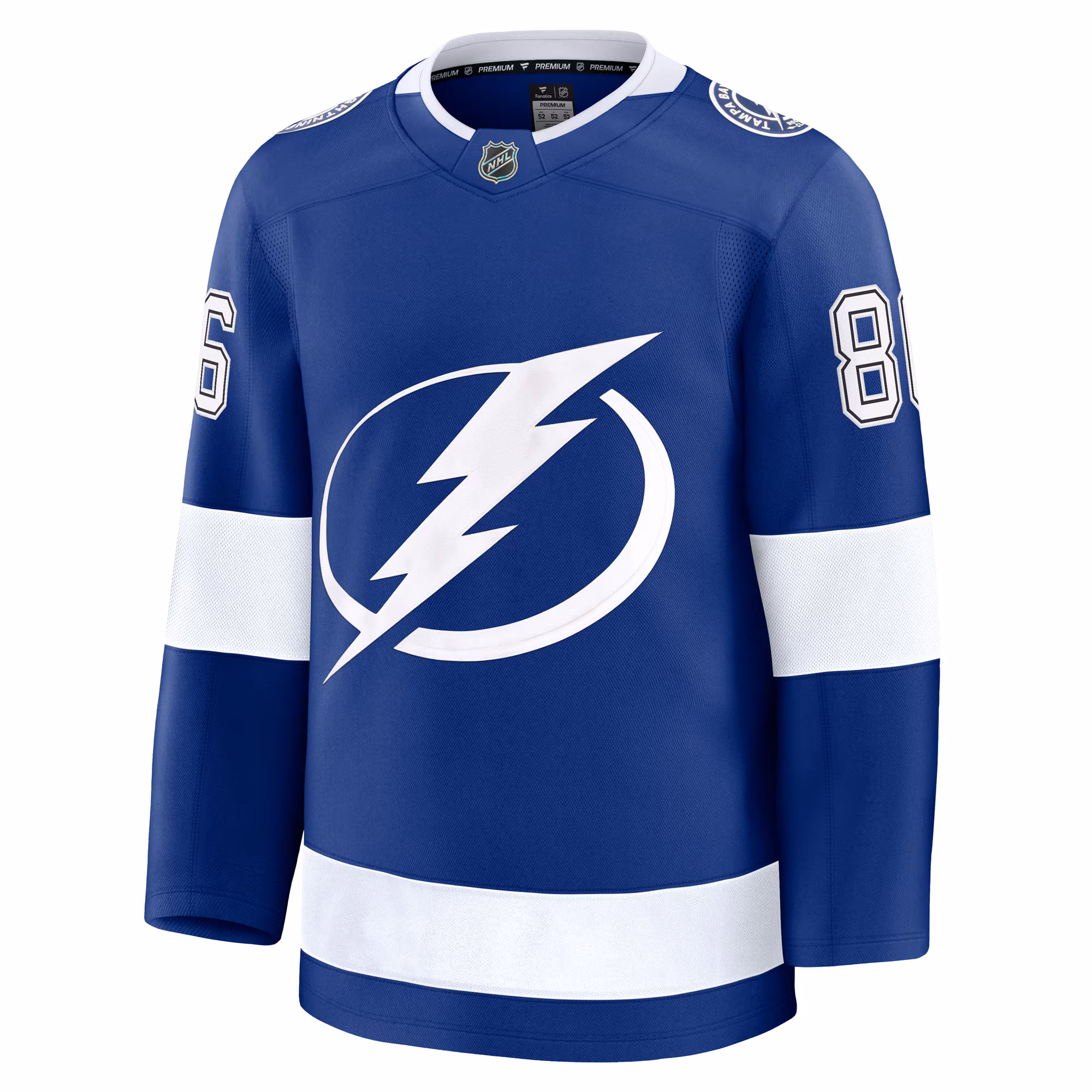 Nikita Kucherov Tampa Bay Lightning Fanatics Home Premium Jersey - Blue
