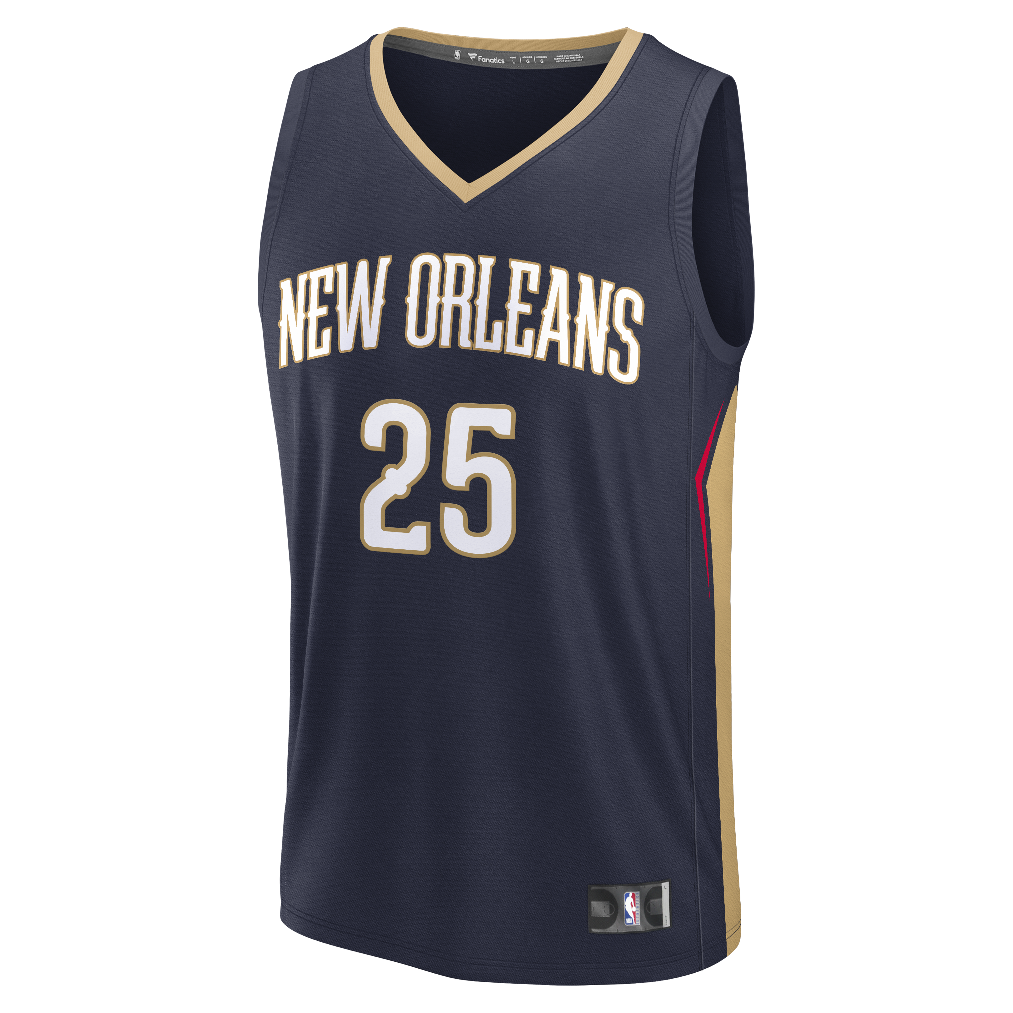 Trey Murphy III New Orleans Pelicans Fanatics Fast Break Replica Jersey - Navy - Icon Edition