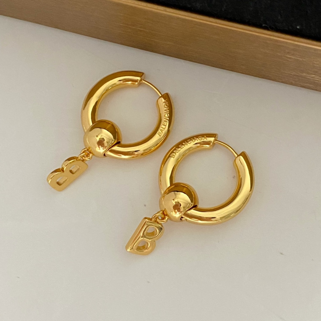 Balenciaga earrings-47