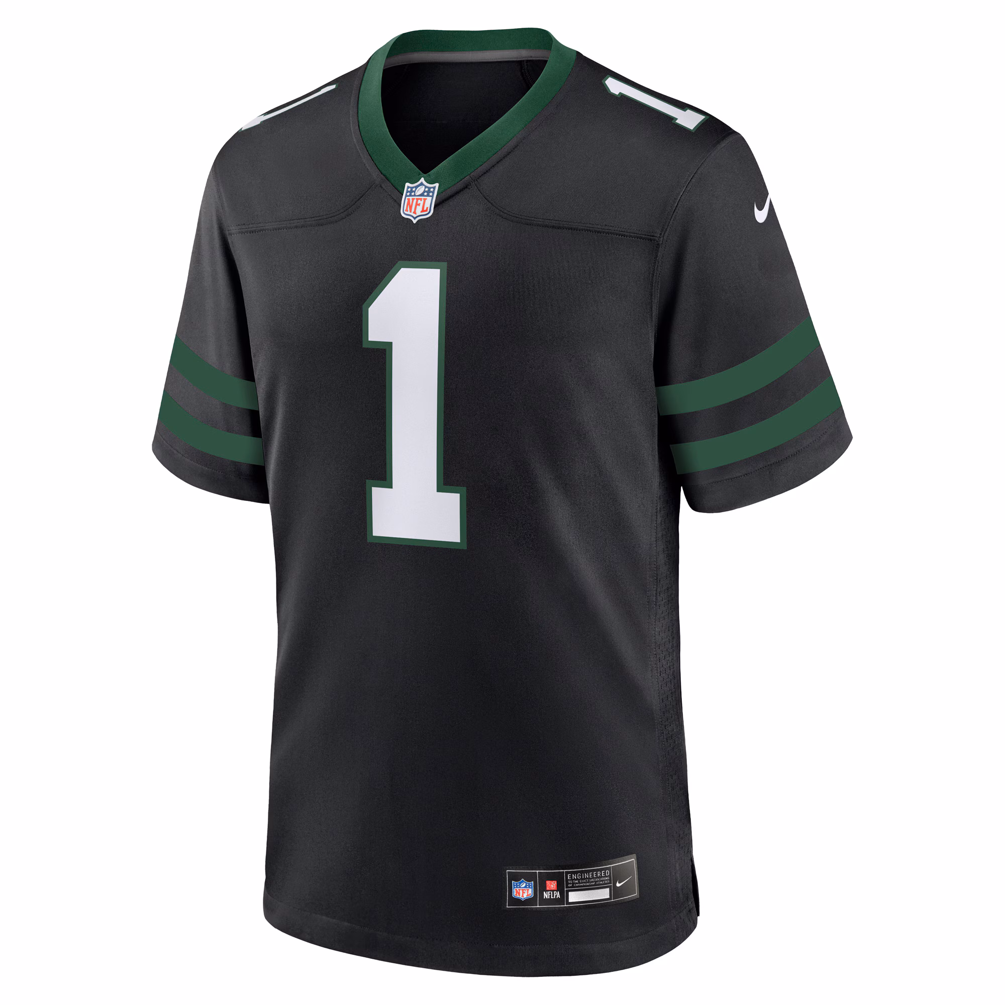 David Bailey New York Jets Nike Alternate Game Player Jersey - Legacy Black