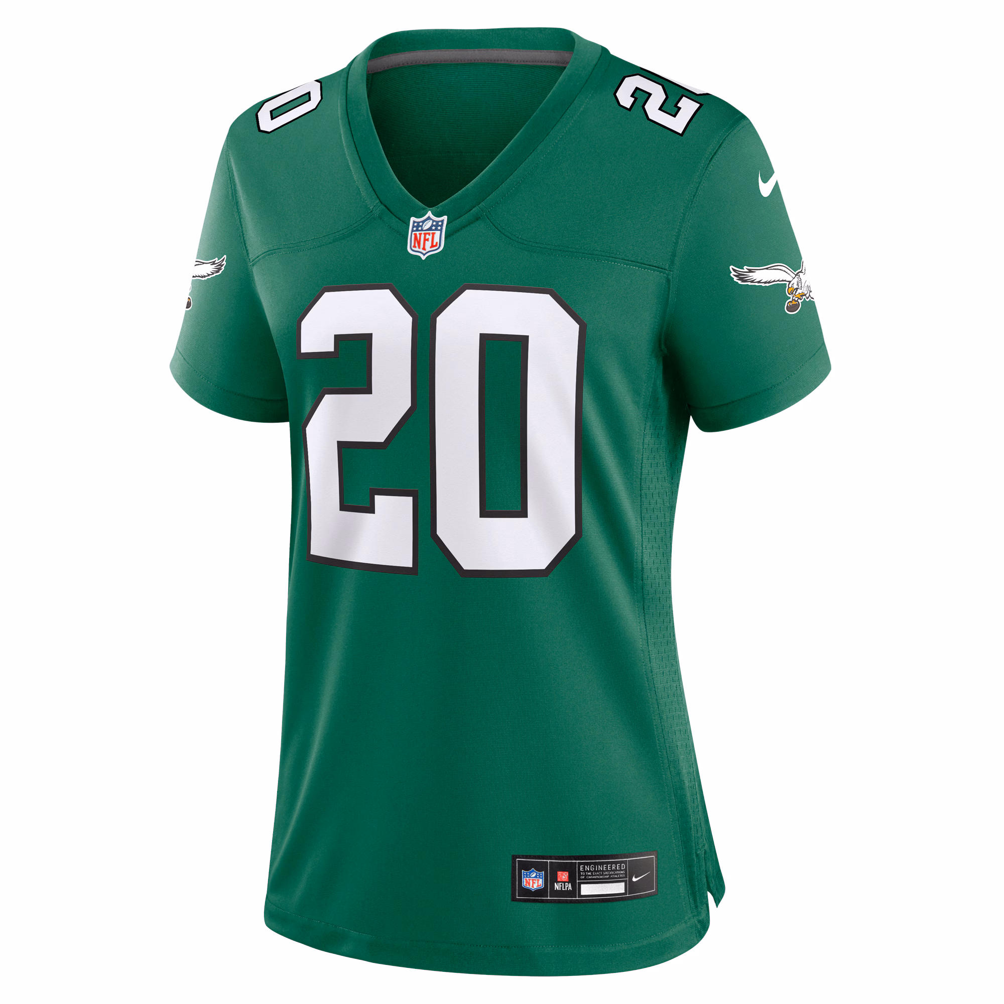 Brian Dawkins Philadelphia Eagles Nike Women's Alternate Game Jersey - Kelly Green